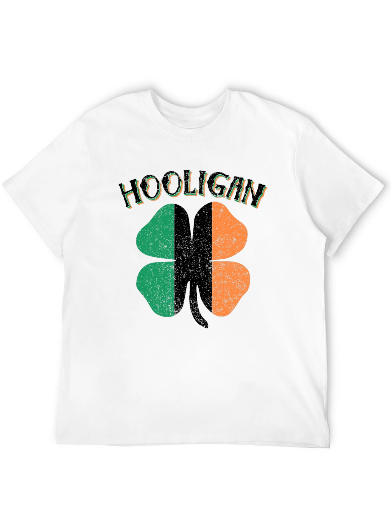 Hooligan Irish Flag Shamrock St. Patricks Day T-Shirt