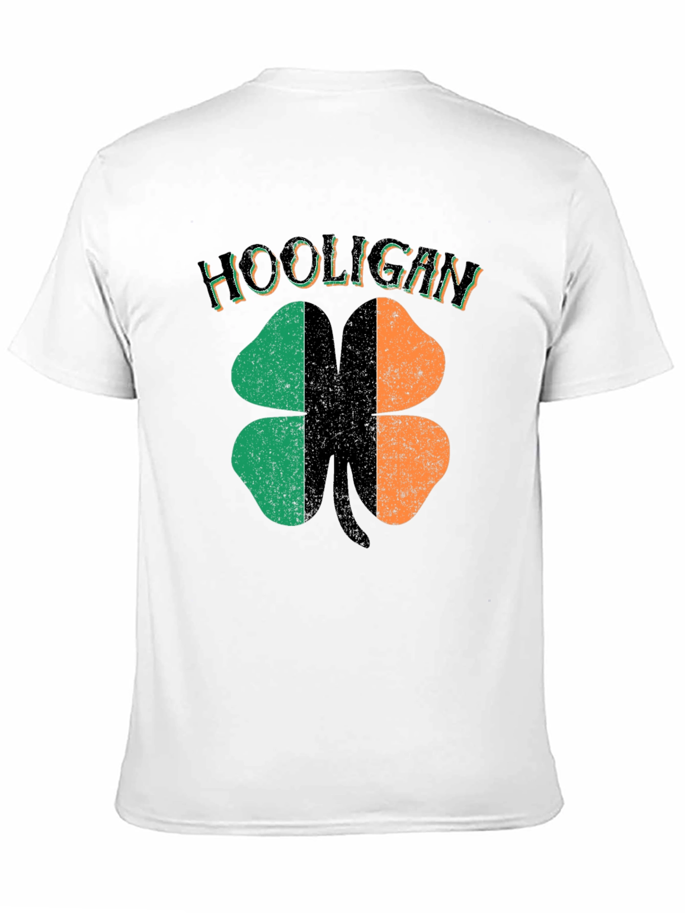 Hooligan Irish Flag Shamrock St. Patricks Day T-Shirt