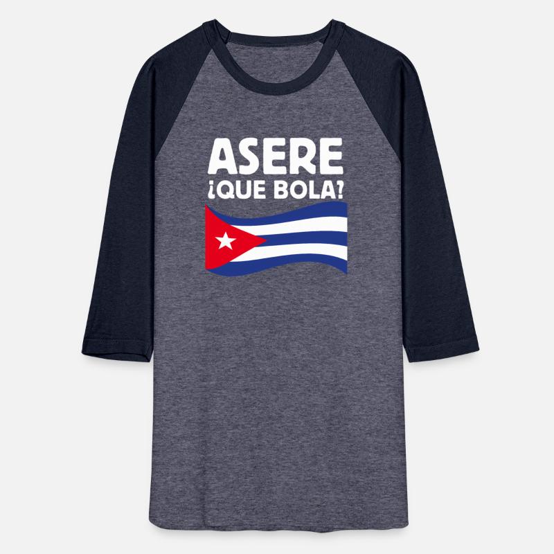 Cuban Flag Asere Que Bola Spanish Miami Hialeah