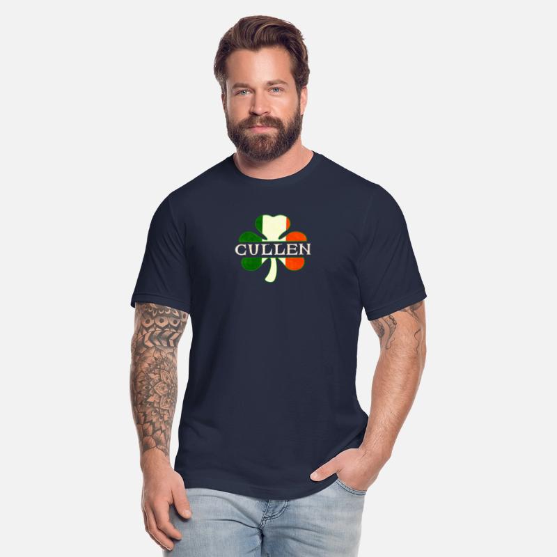 Cullen Irish Surname Ireland Flag Shamrock