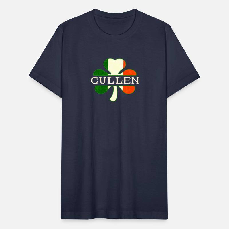Cullen Irish Surname Ireland Flag Shamrock