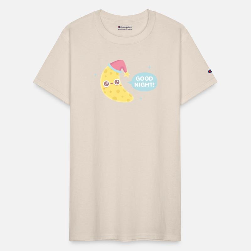 Cute Crescent Moon Says Good Night