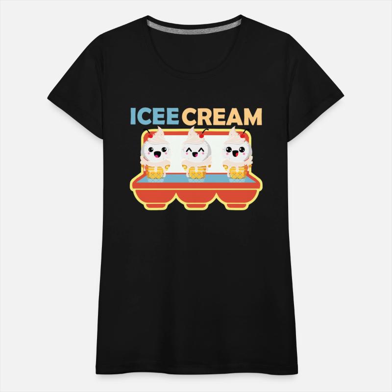 Cute Vanilla Ice Cream