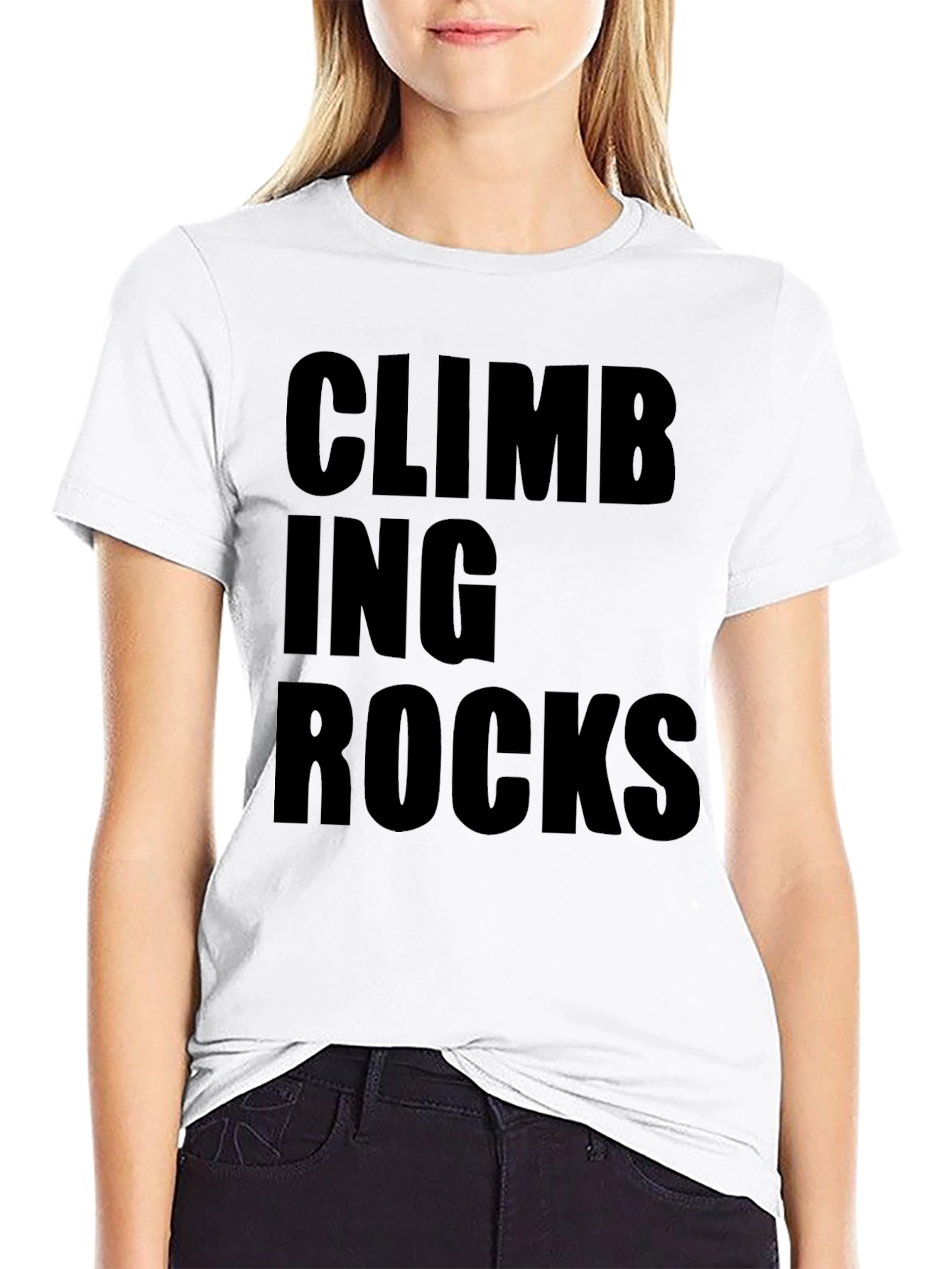 Climbing Rocks Graphic T-Shirt