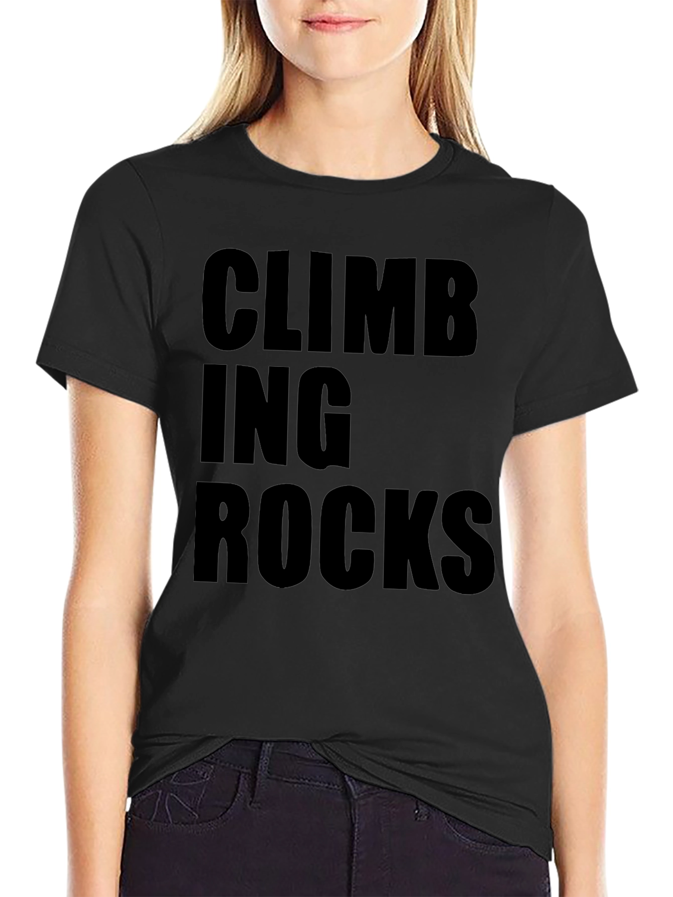 Climbing Rocks Graphic T-Shirt