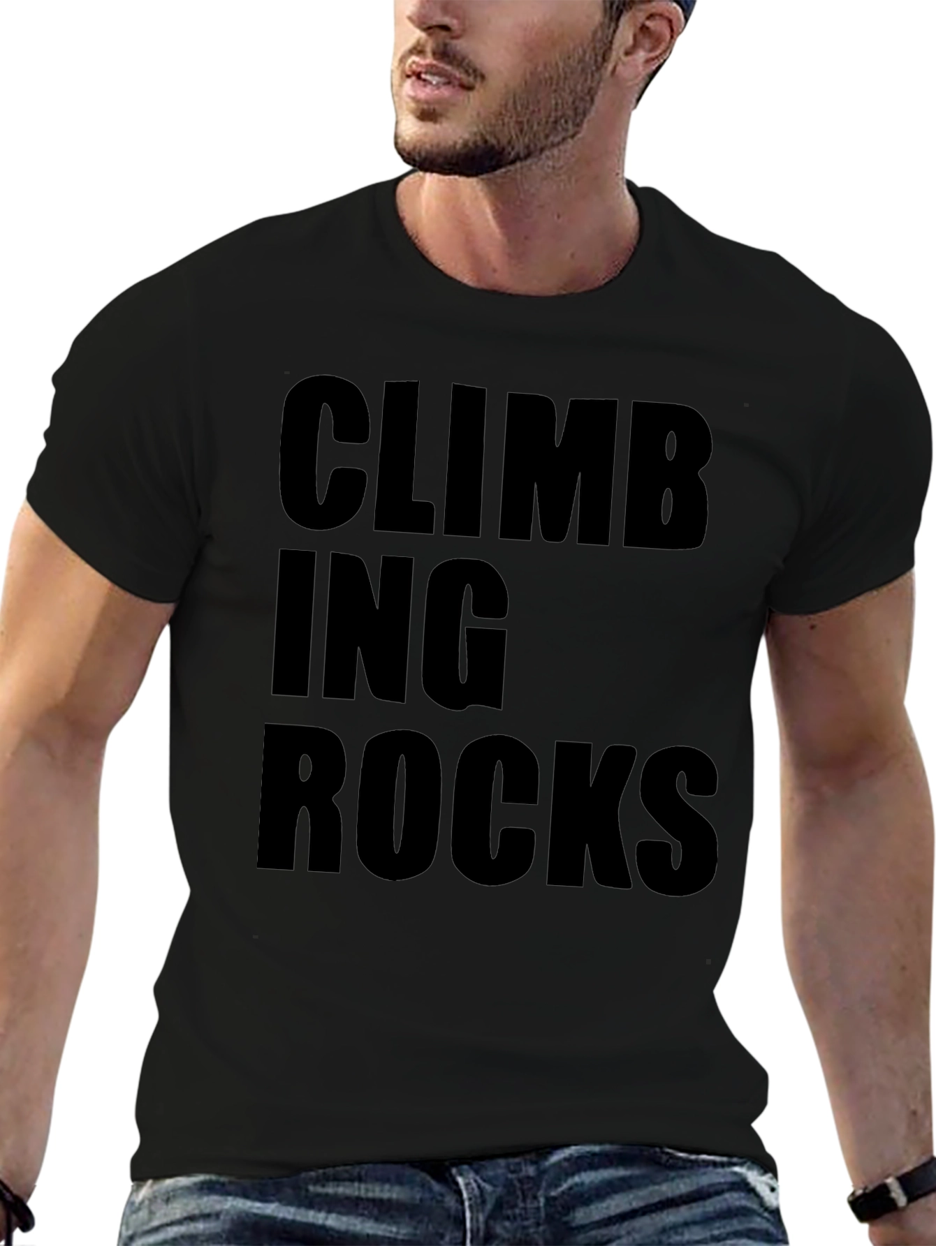 Climbing Rocks Graphic T-Shirt