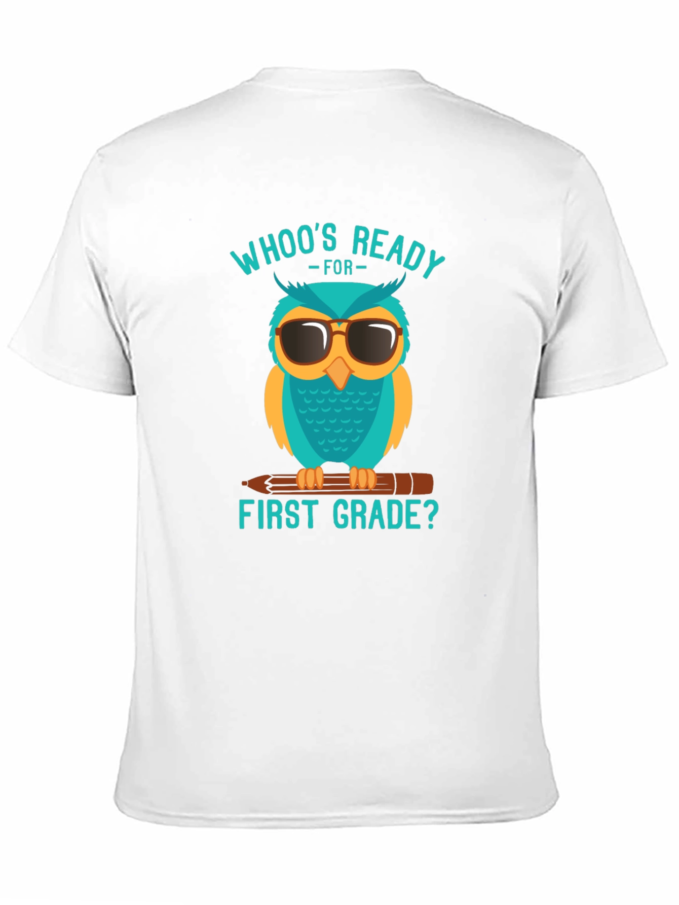 Whos Ready for First Grade Owl T-Shirt