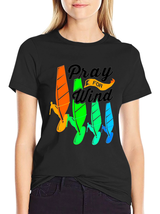 Pray for Wind Graphic T-Shirt