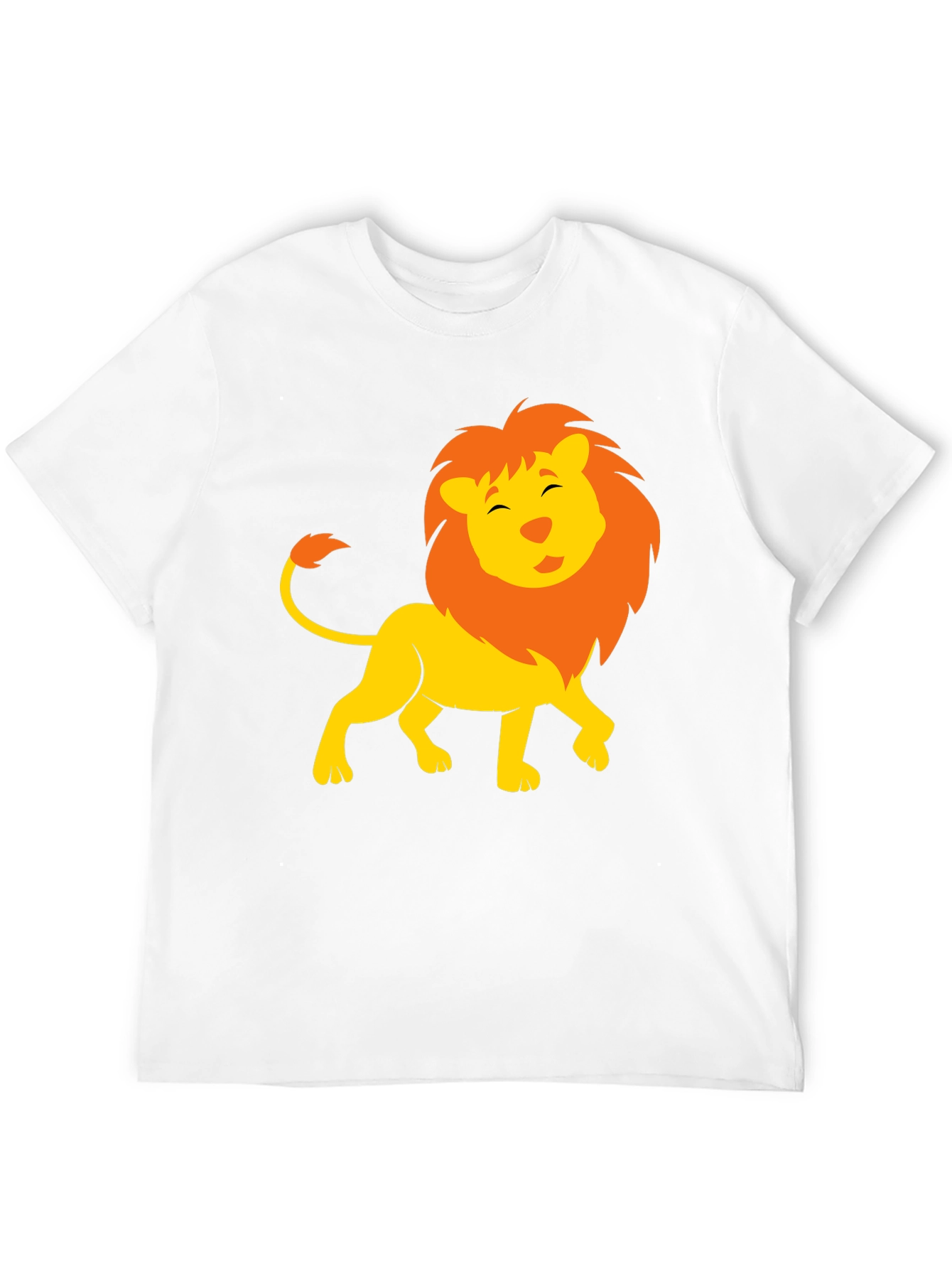 Lion Graphic Black T-Shirt