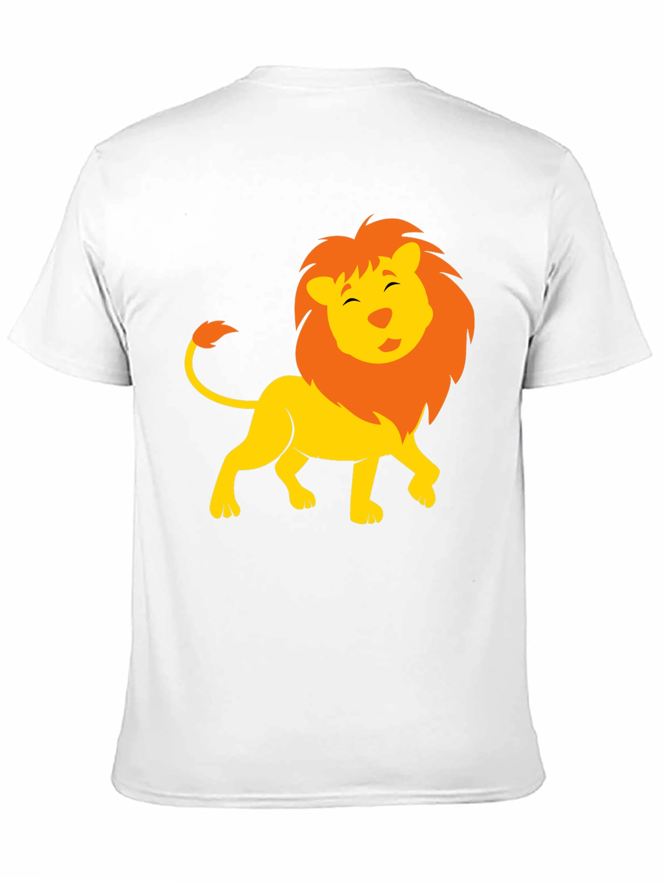 Lion Graphic Black T-Shirt