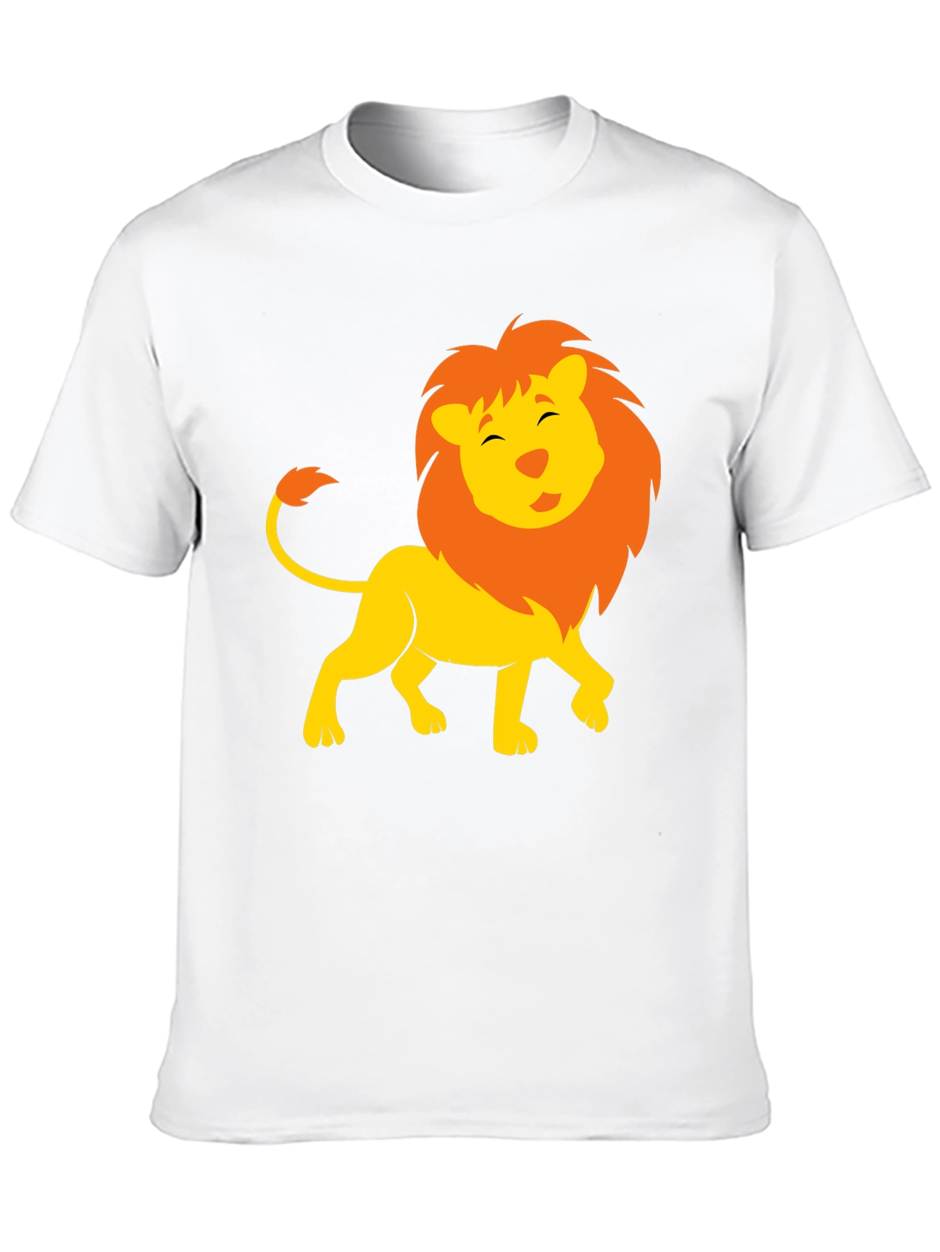 Lion Graphic Black T-Shirt