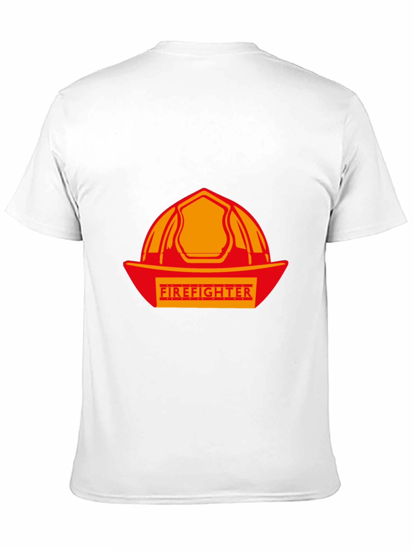 Firefighter Helmet T-Shirt - Black Graphic Tee