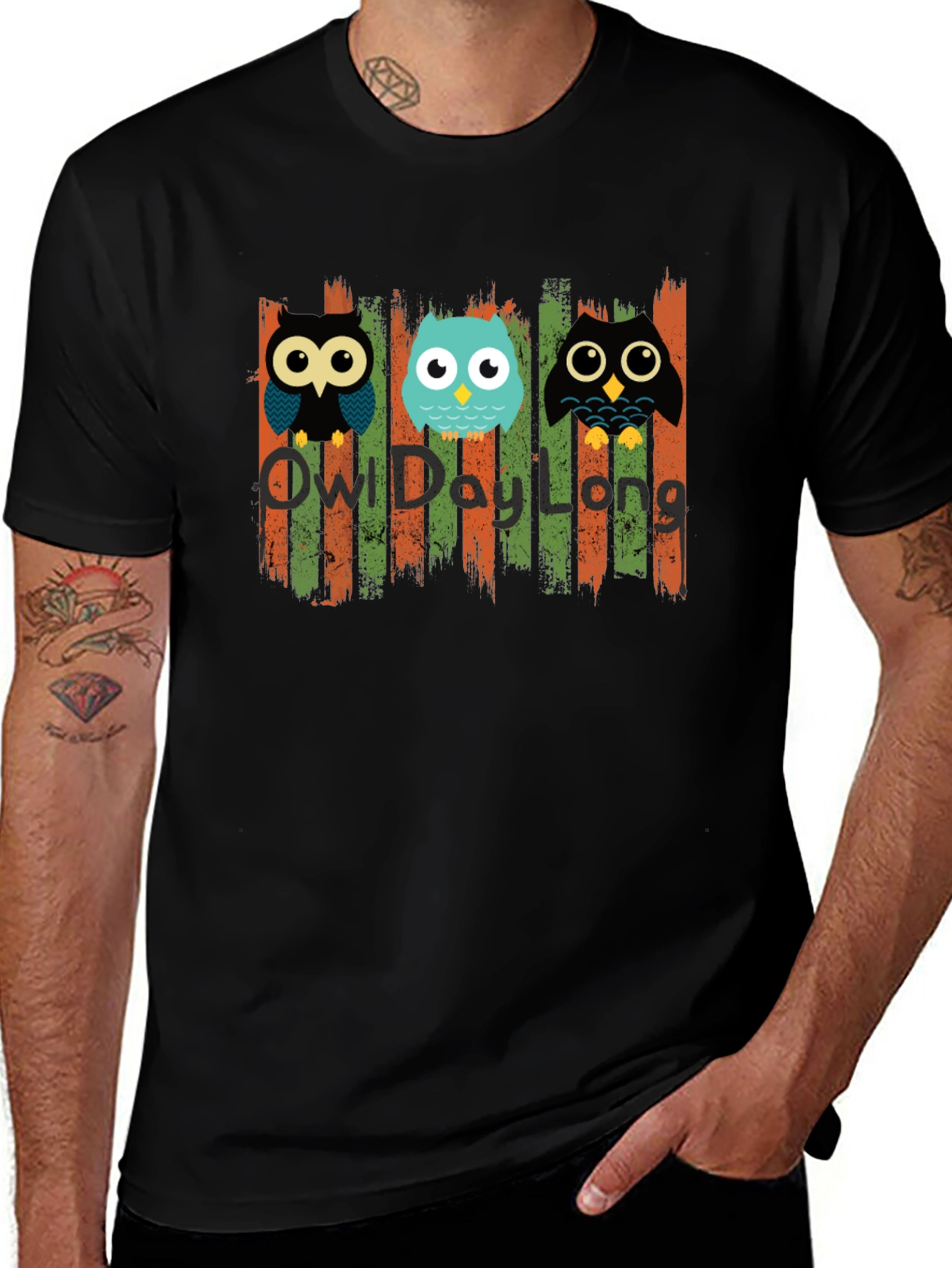 Owl Day Long Graphic Tee