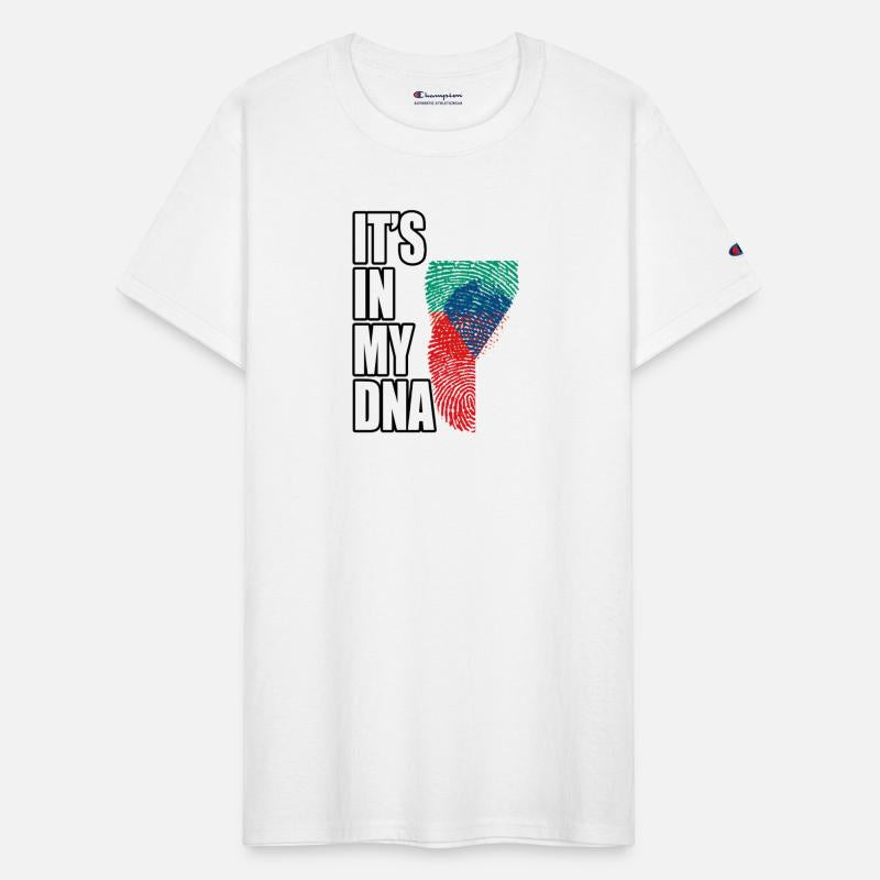 Czech And Bulgarian Mix Heritage DNA Flag