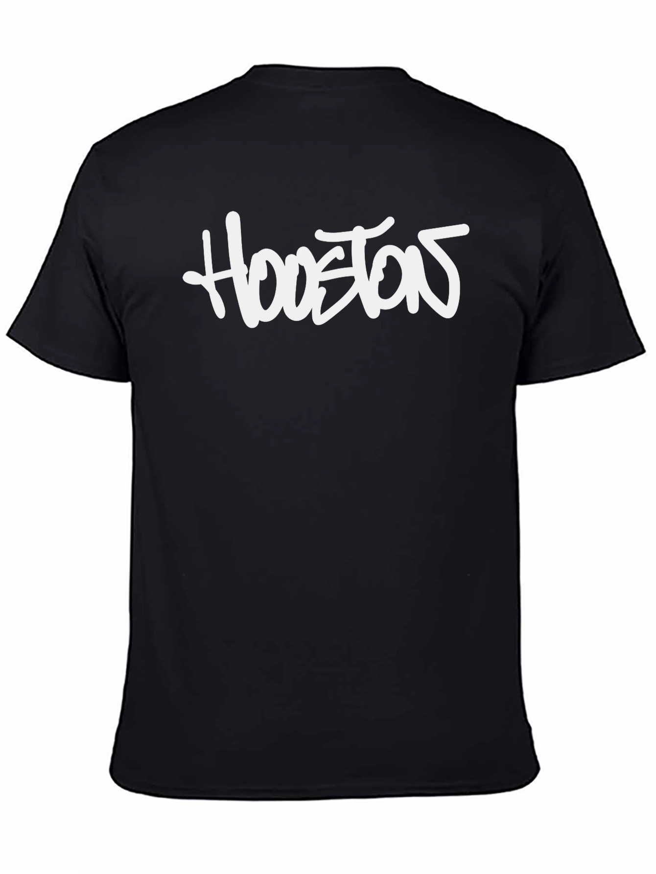 Houston Graphic Tee - Black Cotton Comfort