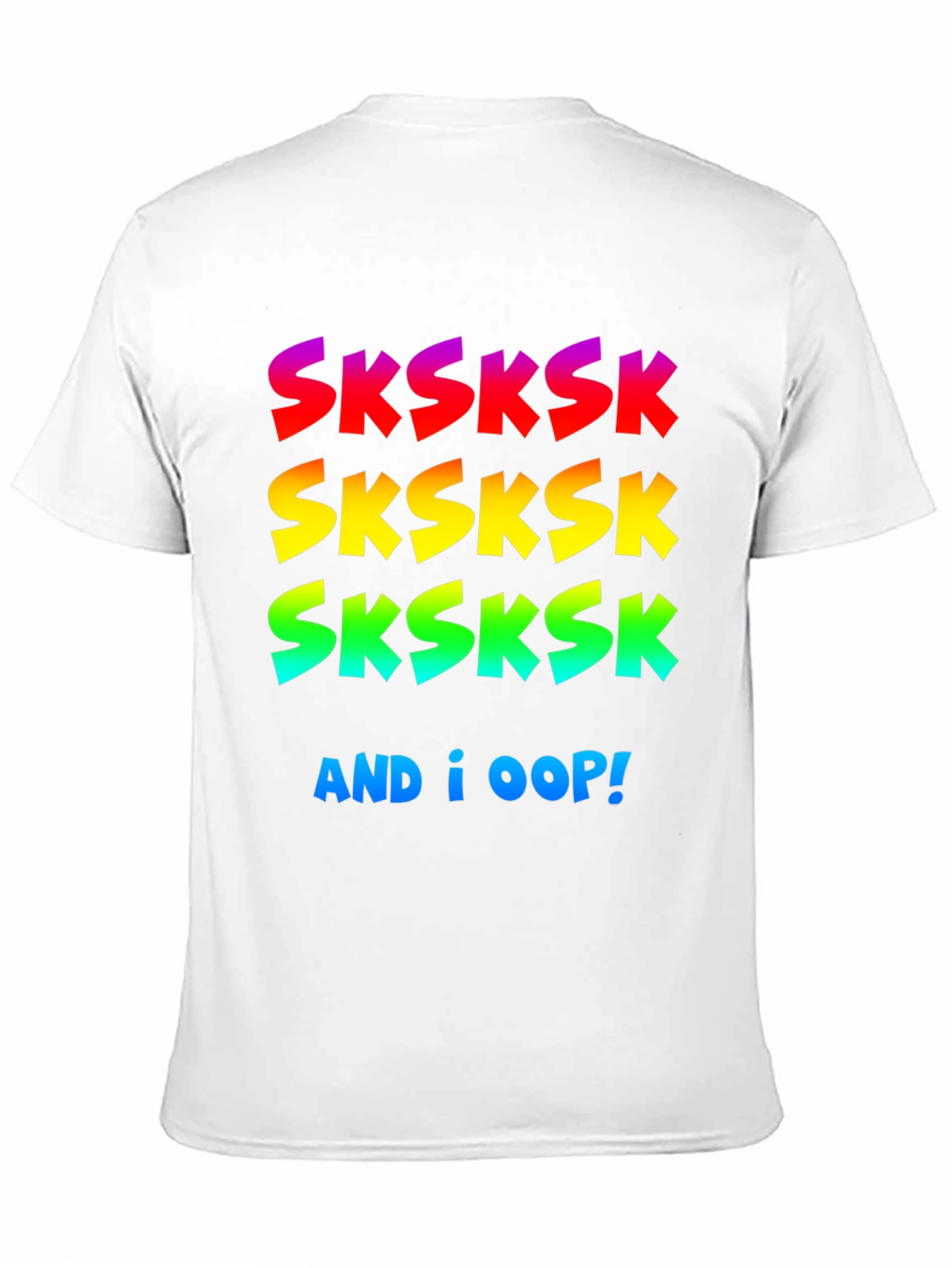 VSCO Girl SKSKSK Black Graphic T-Shirt