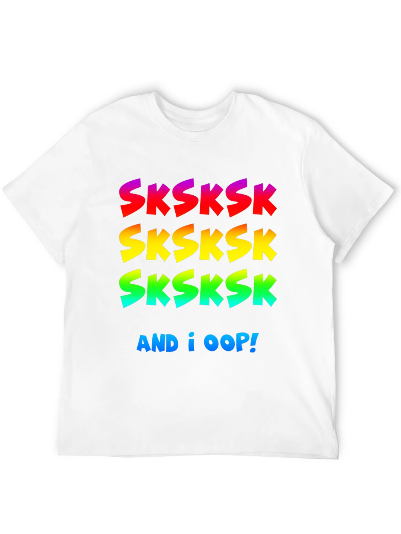 VSCO Girl SKSKSK Black Graphic T-Shirt