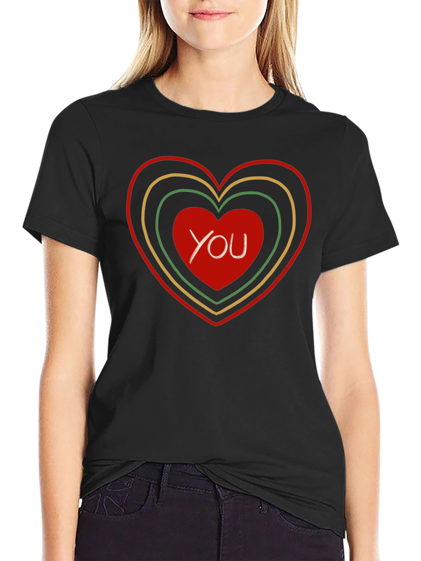 Heart You Graphic Tee - Love & Affection T-Shirt