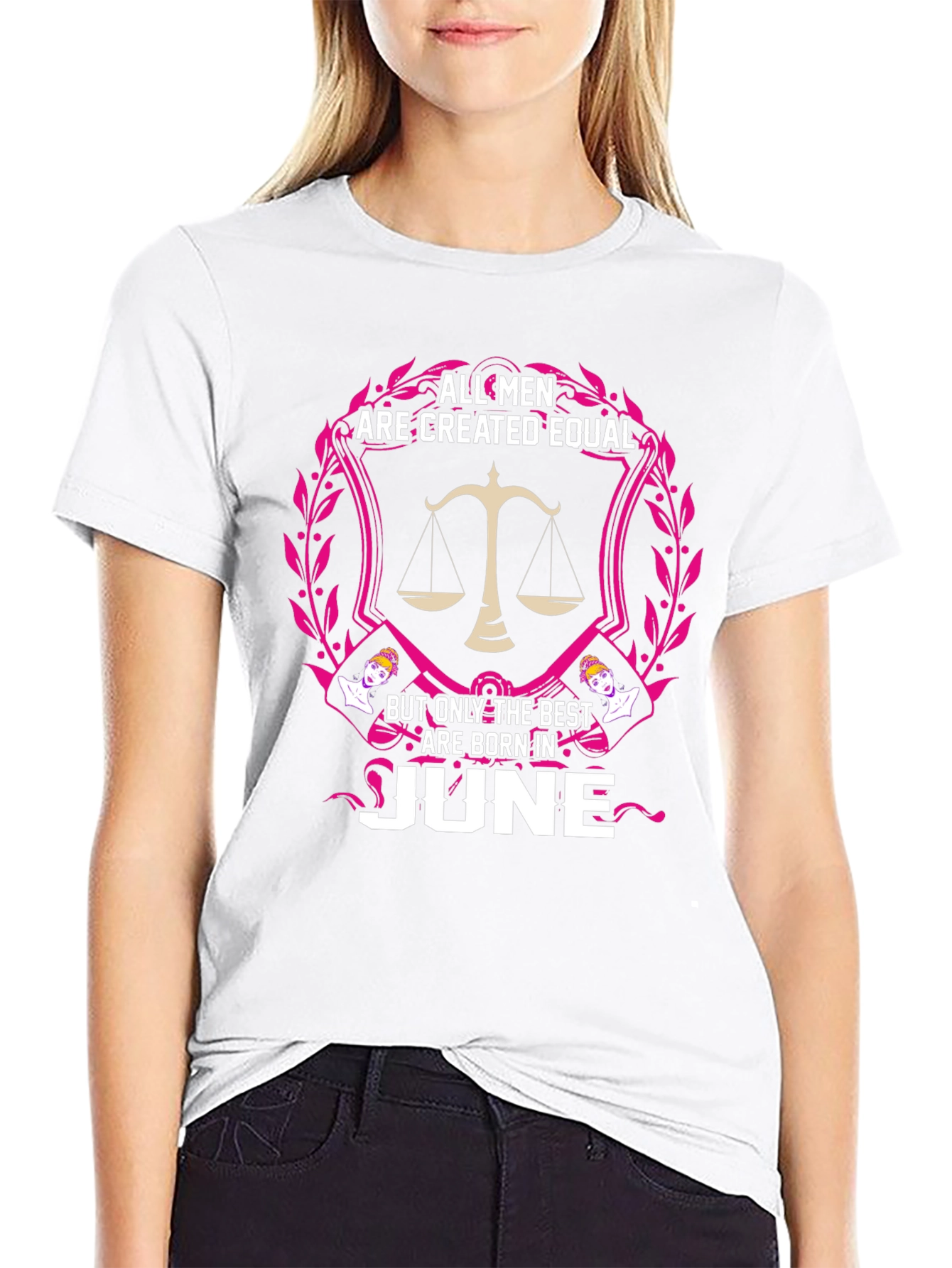All Men Created Equal - June Birthday T-Shirt