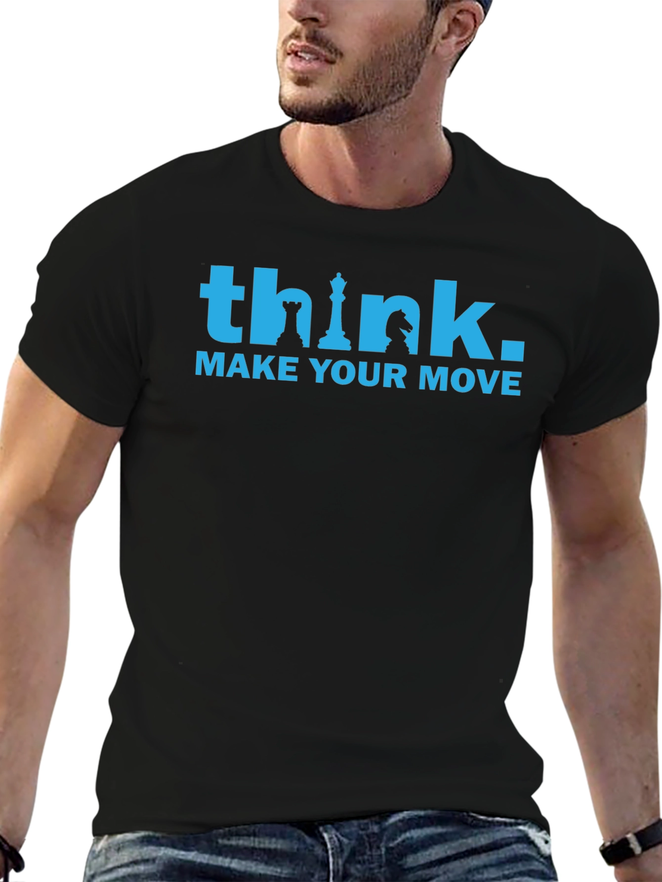 Chess Think T-Shirt - Make Your Move