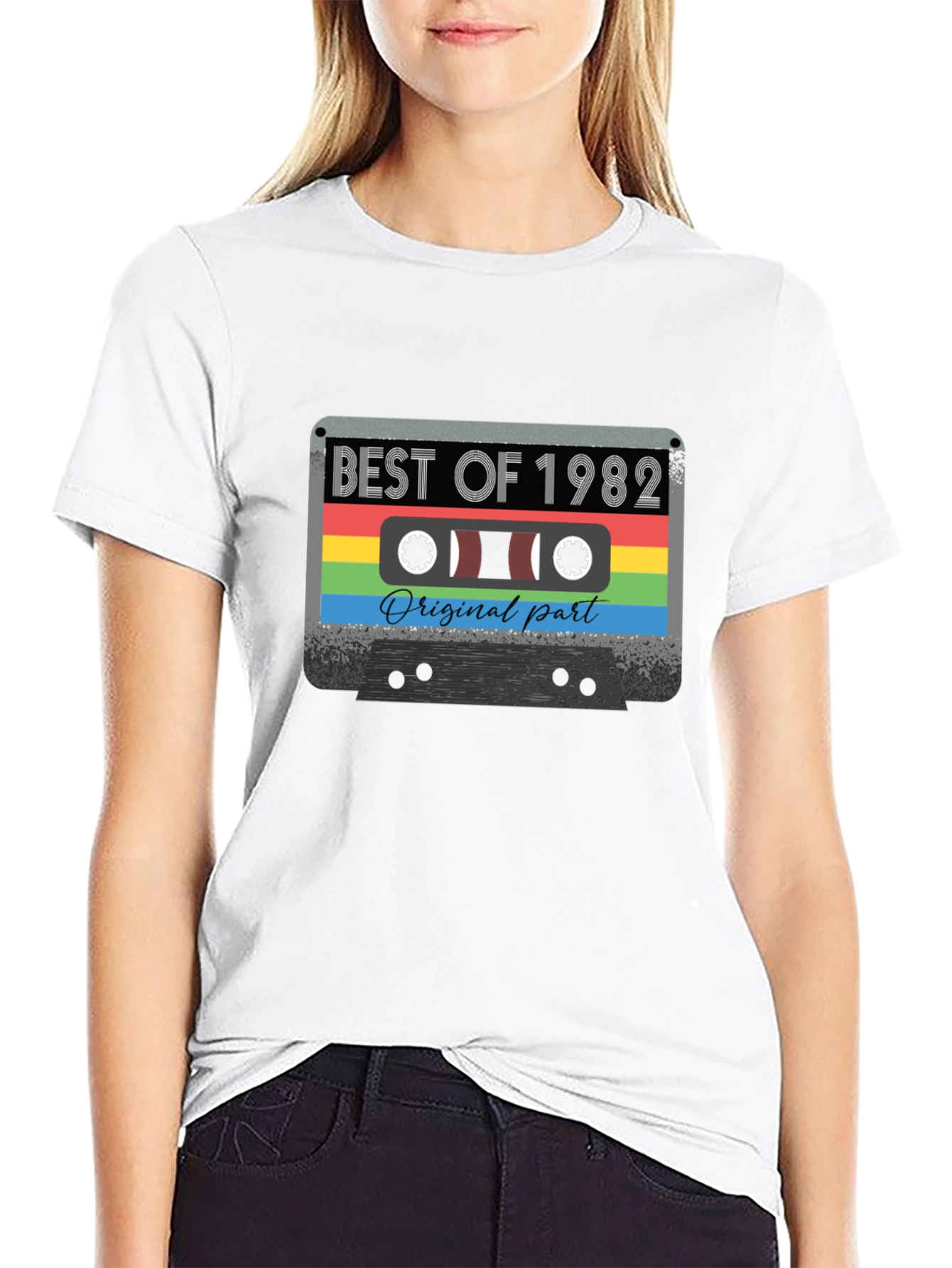 Best of 1982 Cassette Tape Graphic T-Shirt