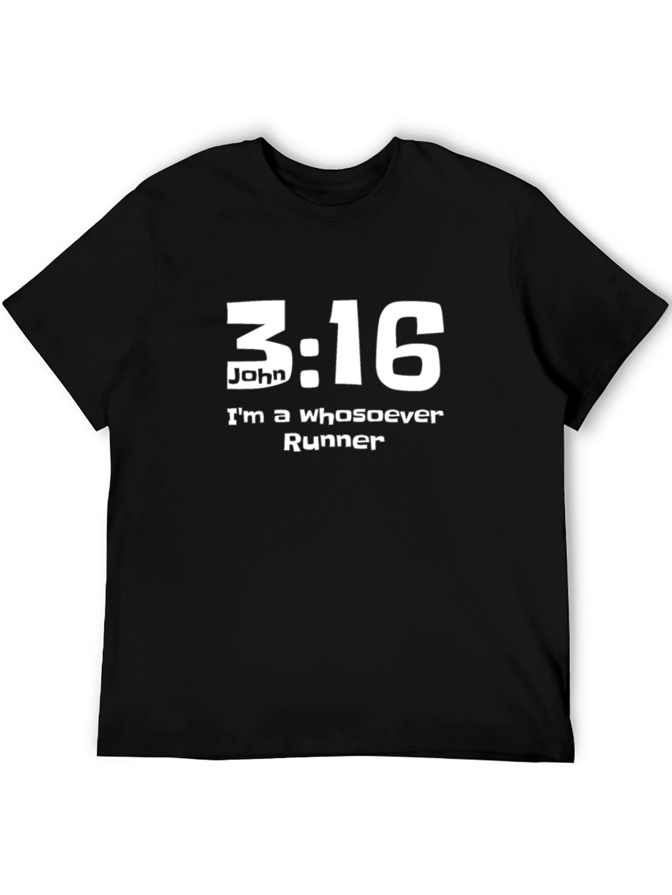 John 3:16 Whosoever Runner T-Shirt