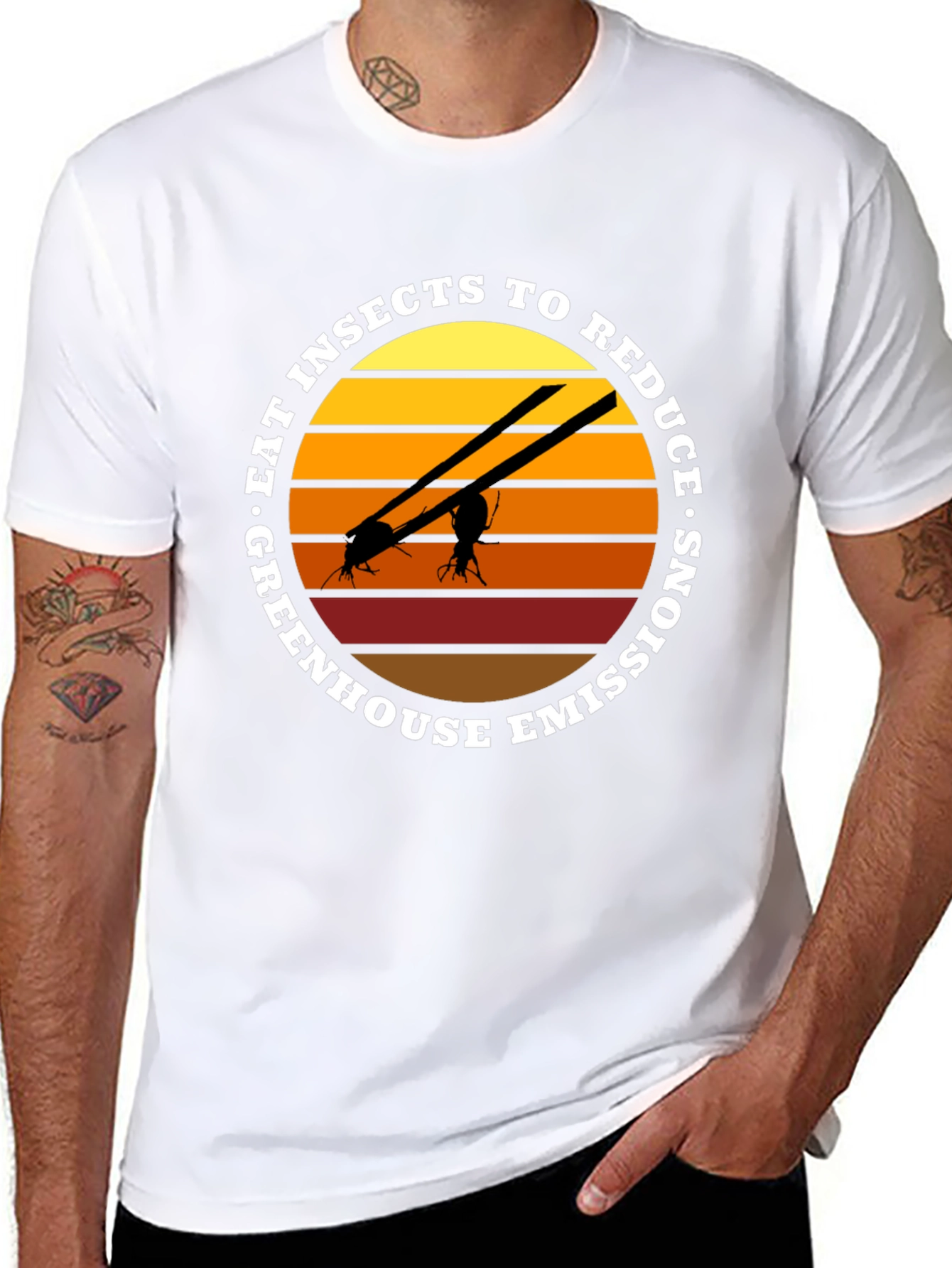 Eat Insects to Reduce Emissions T-Shirt