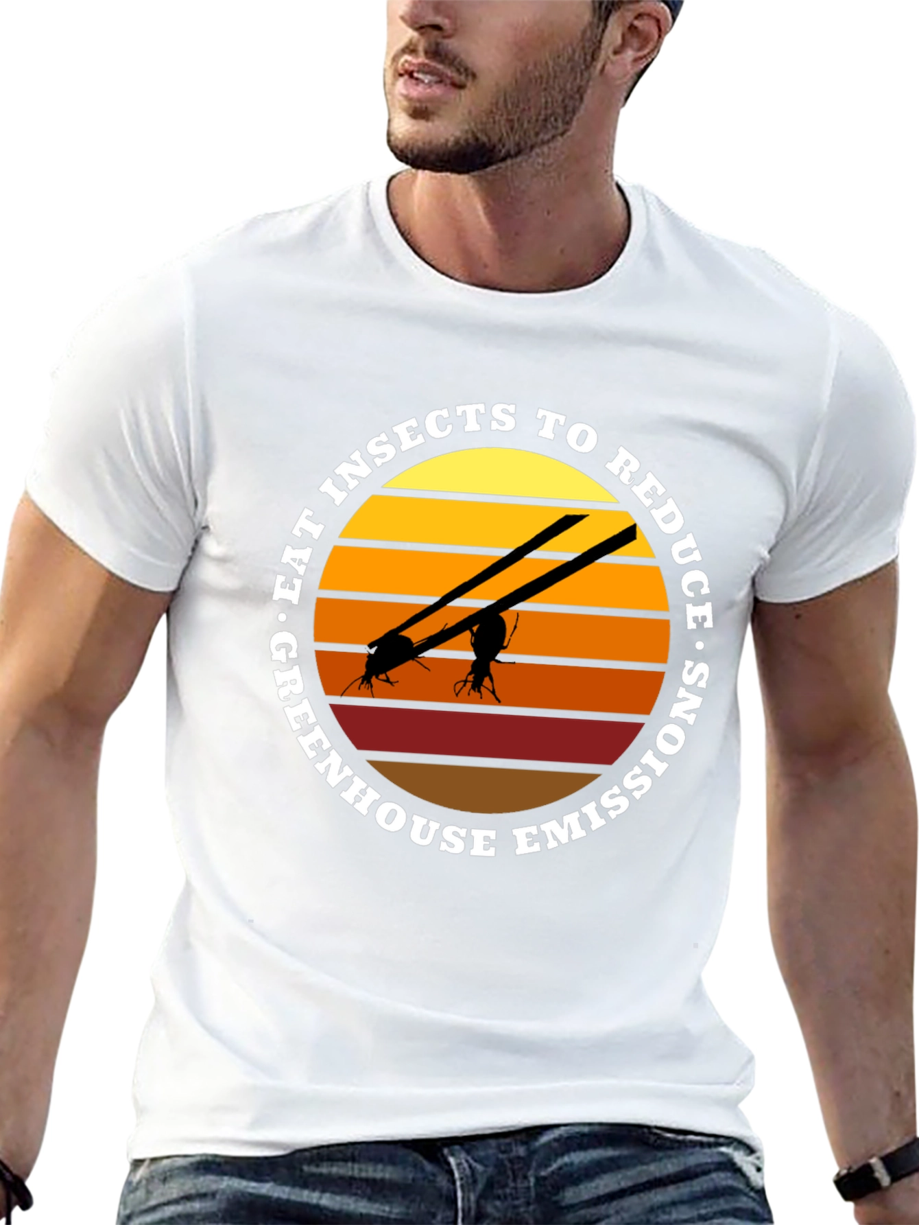 Eat Insects to Reduce Emissions T-Shirt