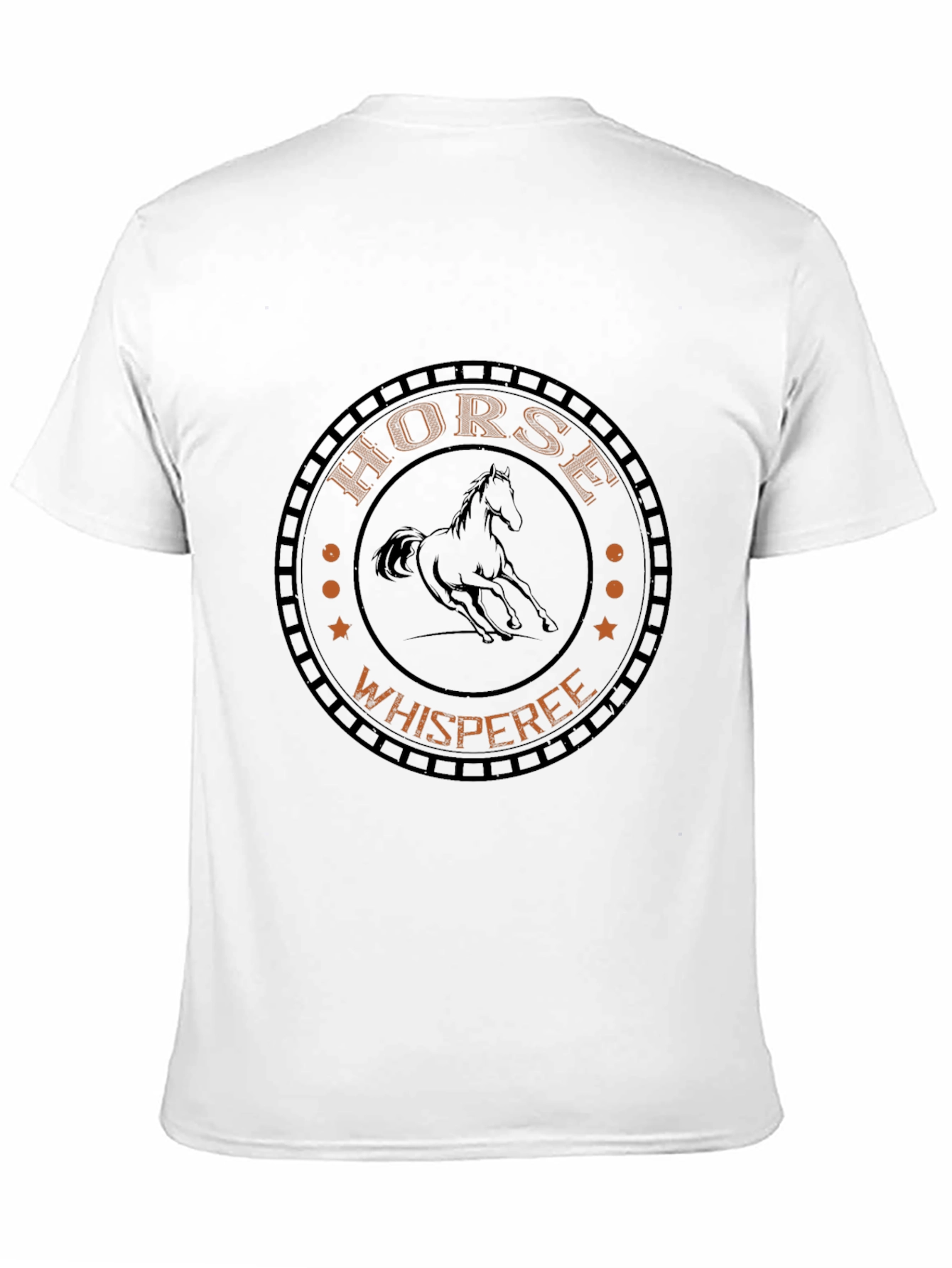 Horse Whisperer Graphic Black T-Shirt