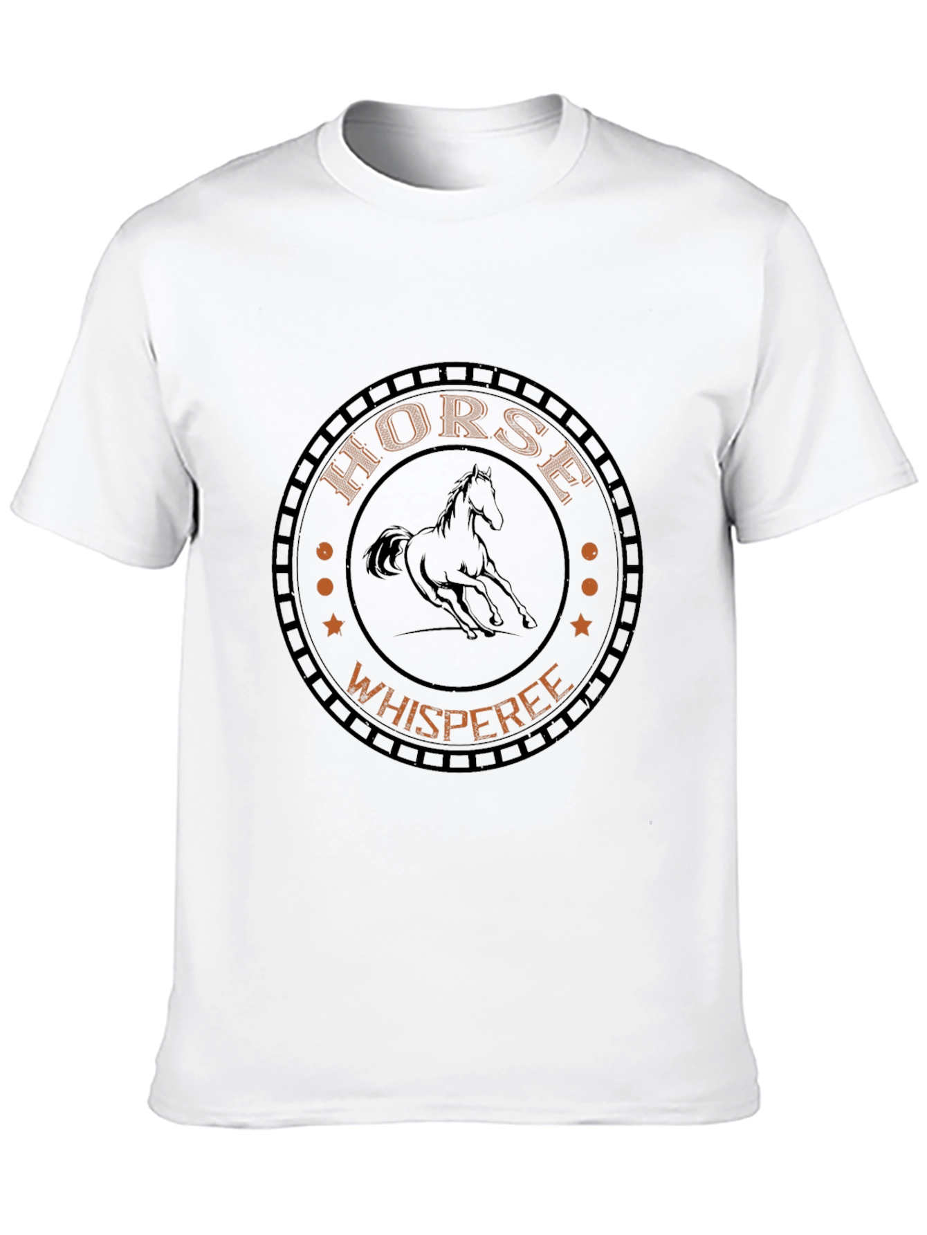Horse Whisperer Graphic Black T-Shirt