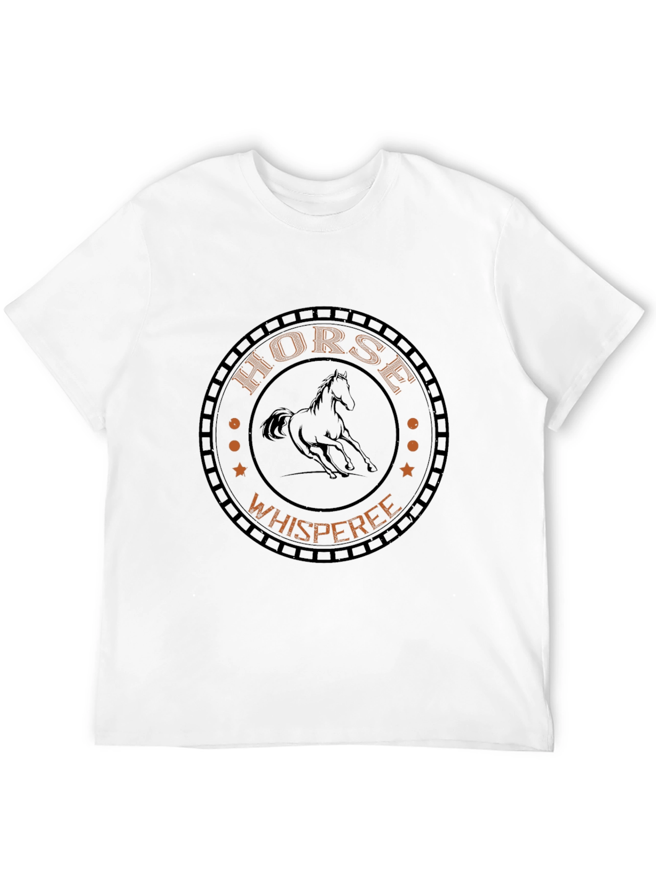 Horse Whisperer Graphic Black T-Shirt