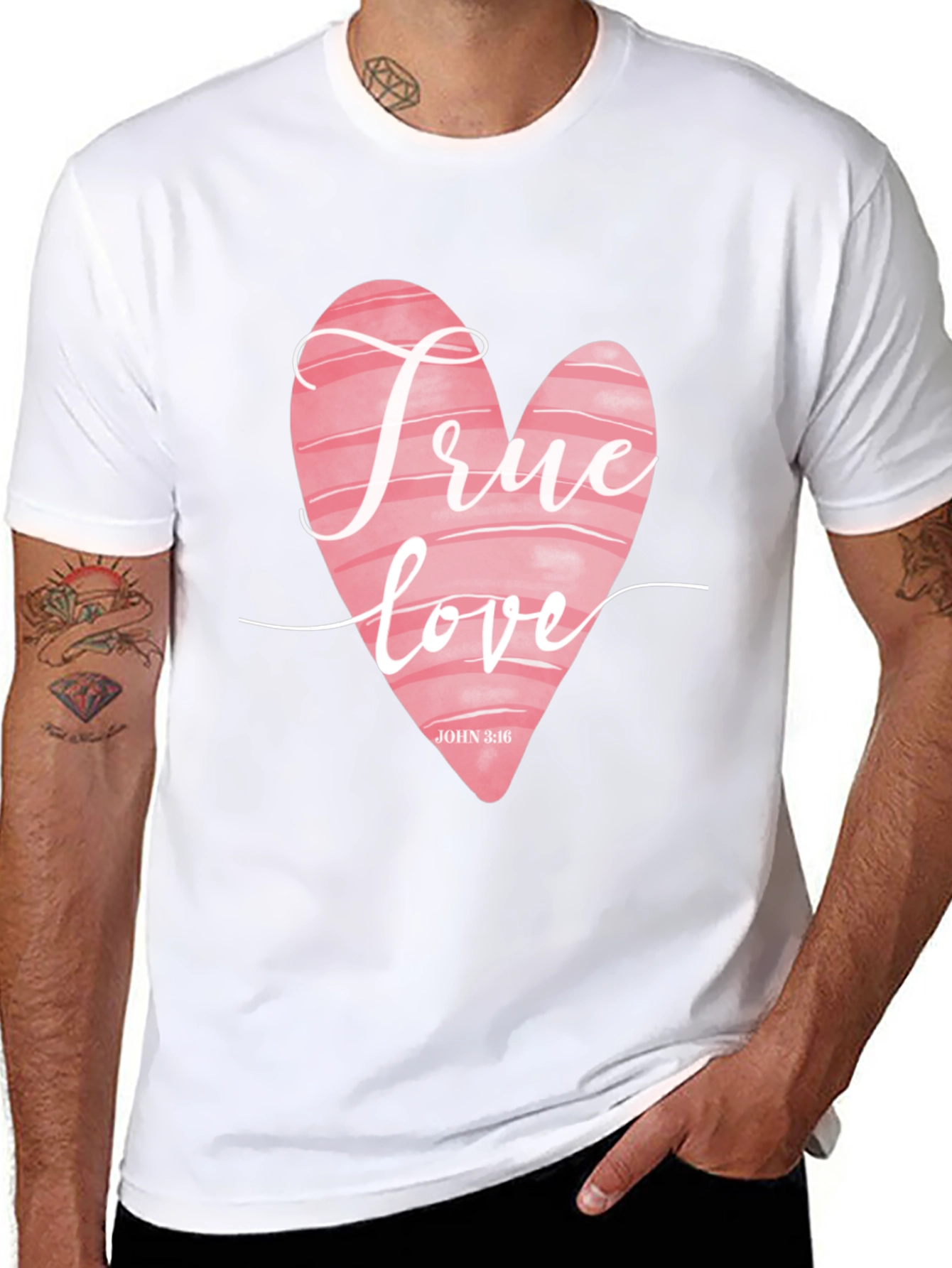 True Love Heart Valentines Day T-Shirt