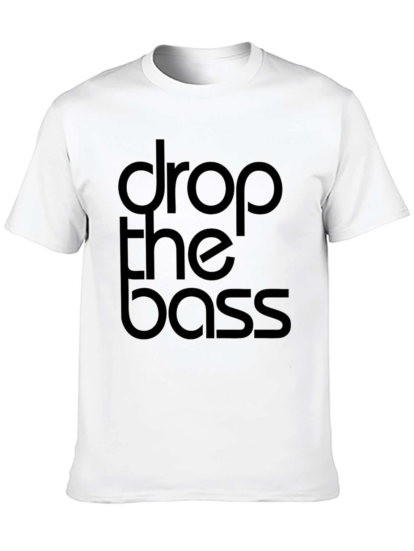Drop the Bass Black Graphic Tee