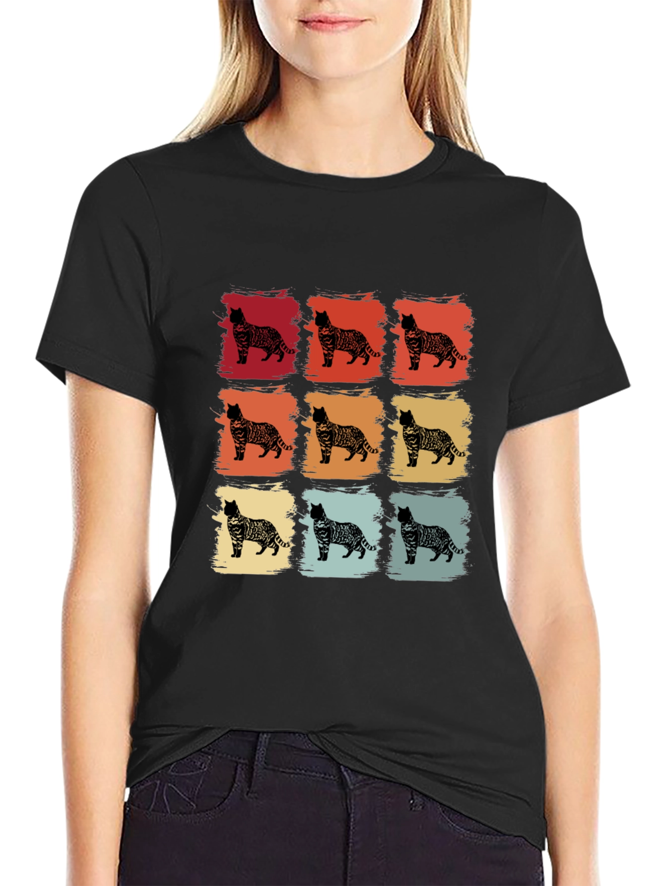 Retro Cat Lover T-Shirt