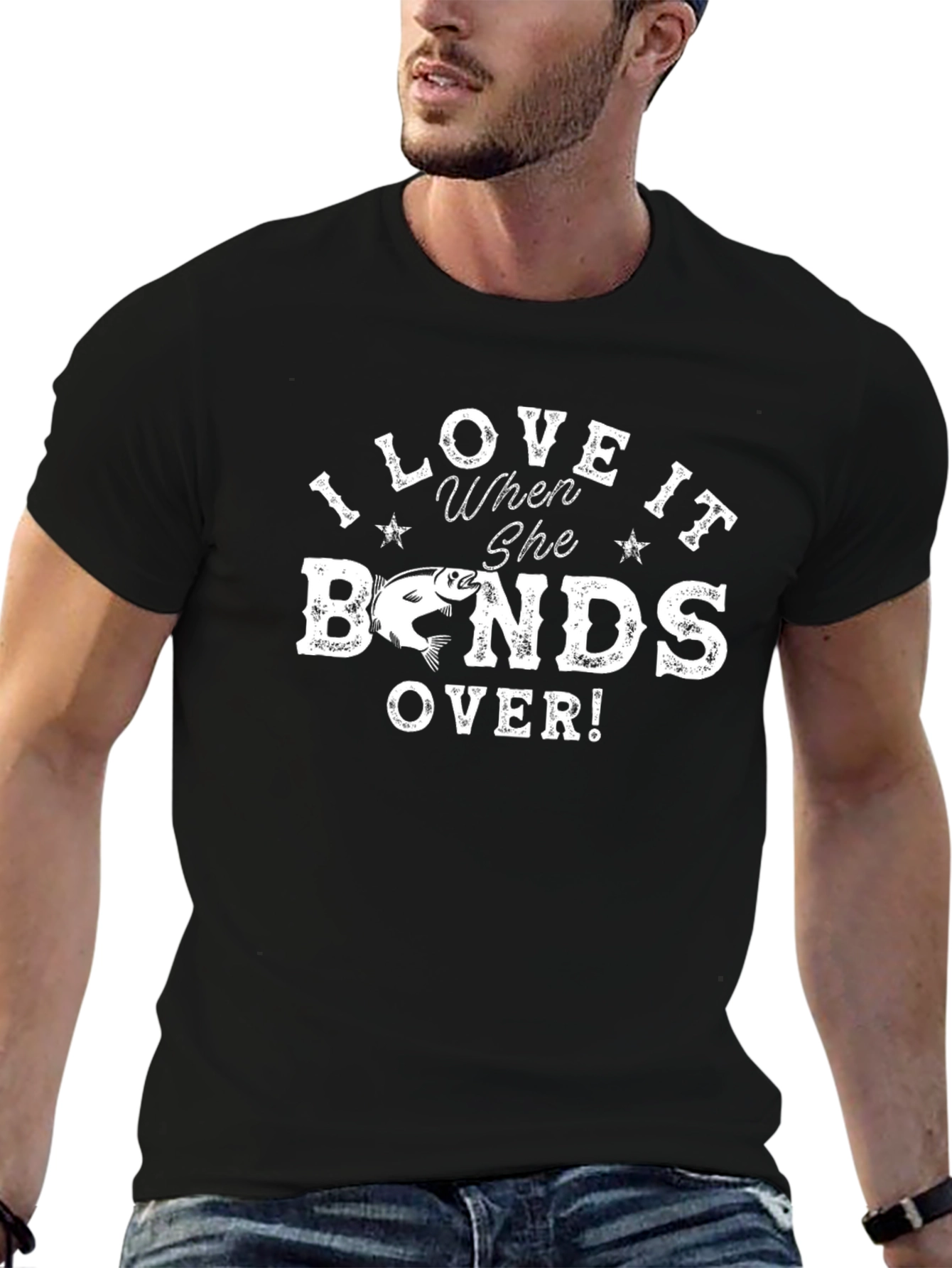 I Love It When She Bends Over Fishing T-Shirt