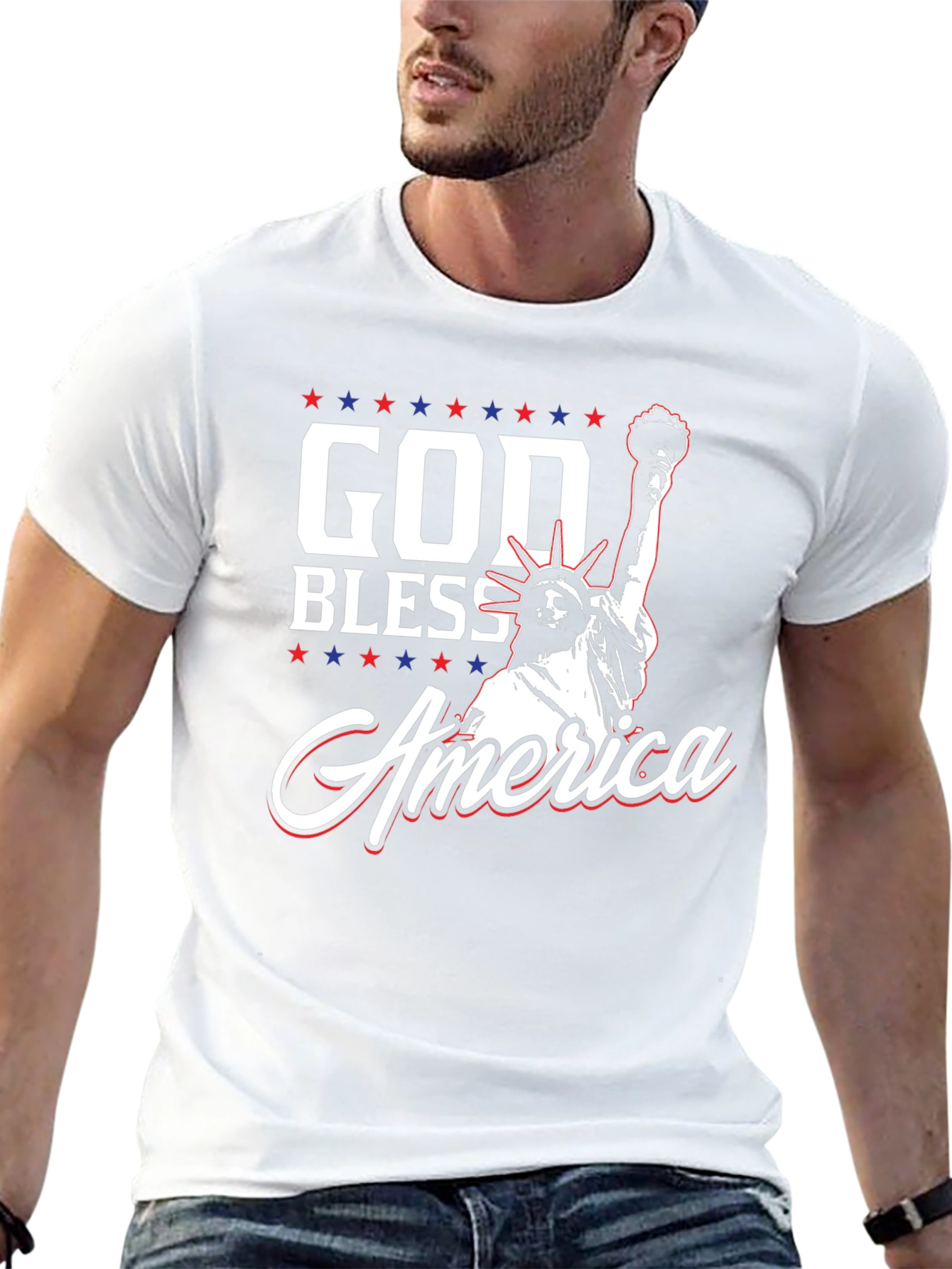 God Bless America Graphic T-Shirt