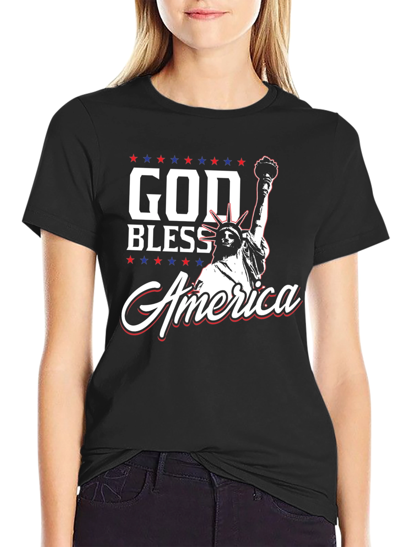 God Bless America Graphic T-Shirt