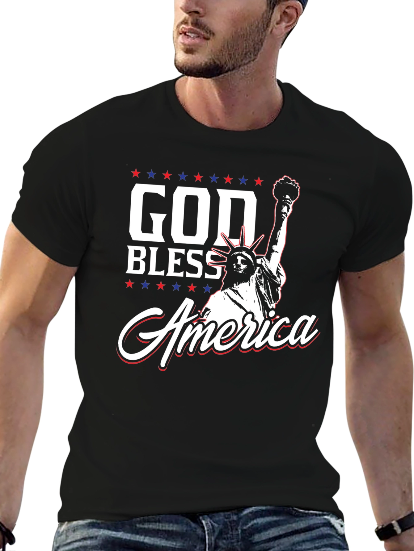 God Bless America Graphic T-Shirt