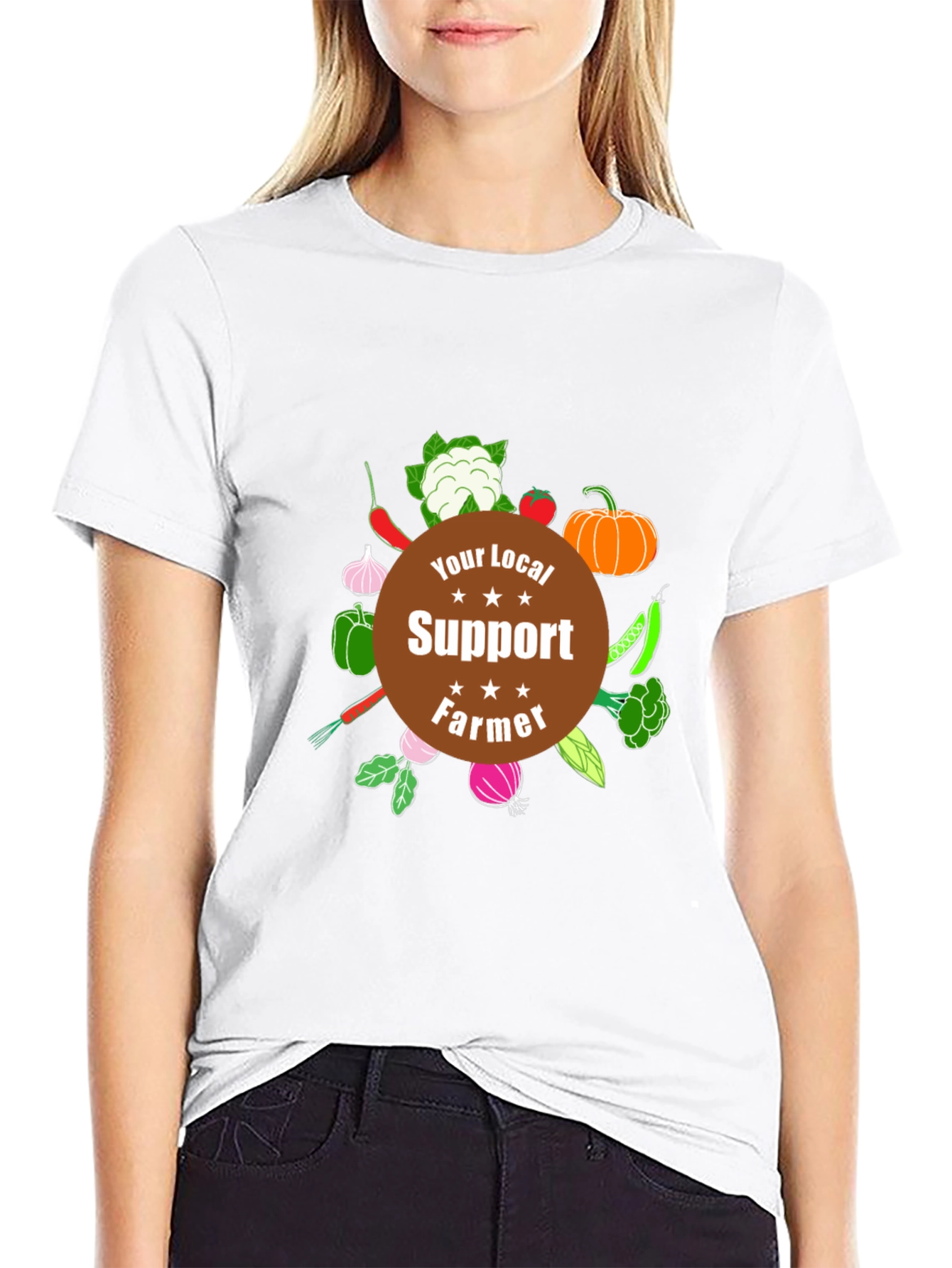 Support Local Farmer Graphic Tee