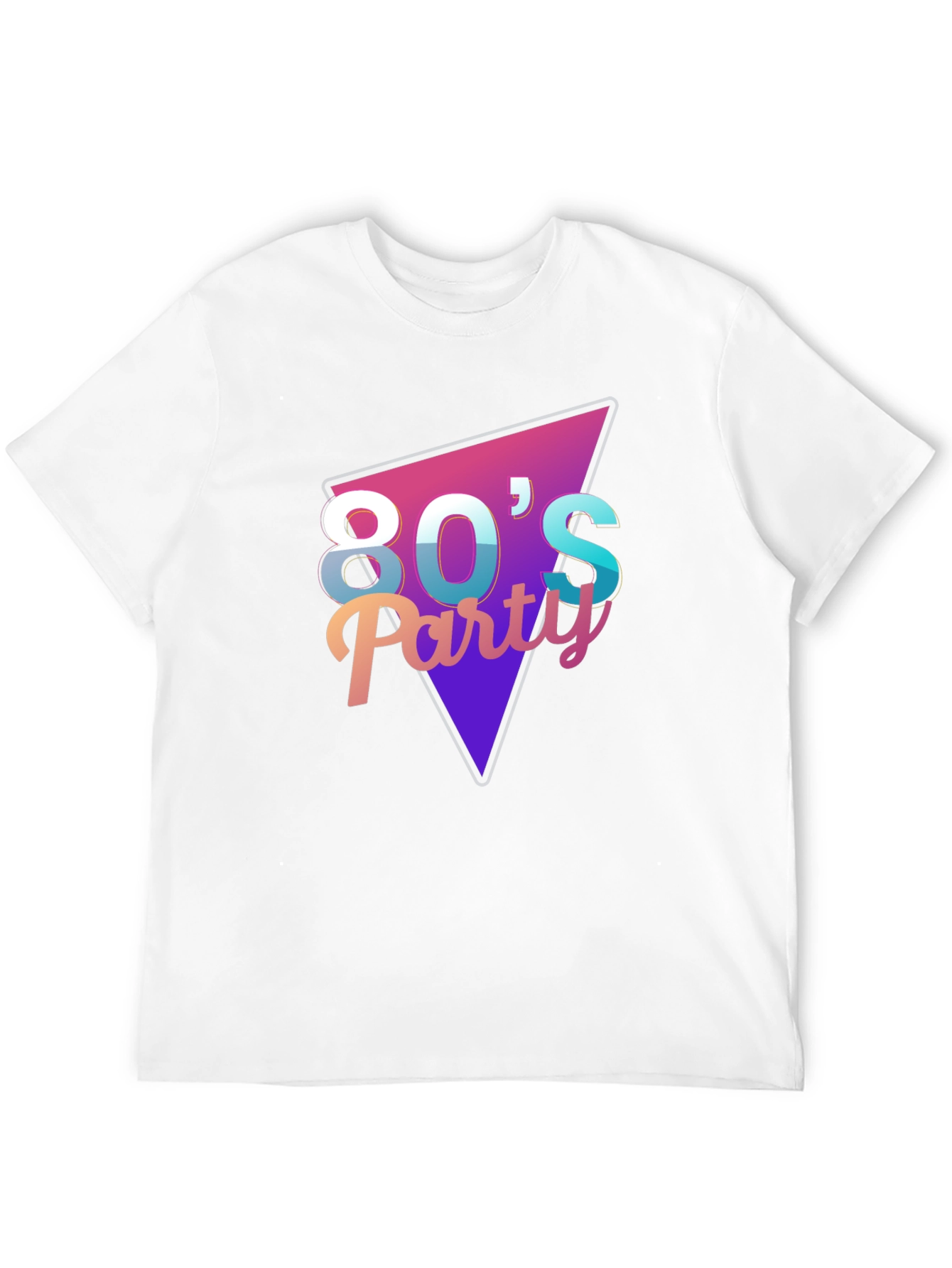 80s Party Graphic Tee - Retro Style