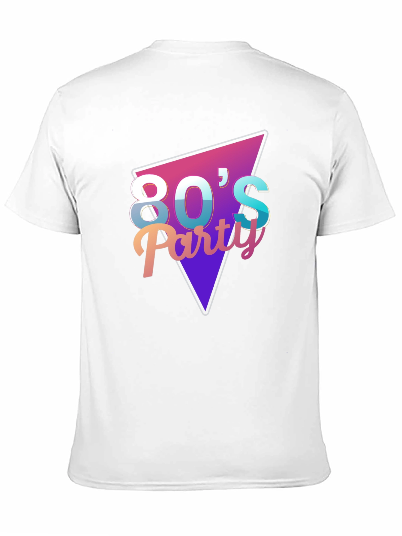 80s Party Graphic Tee - Retro Style