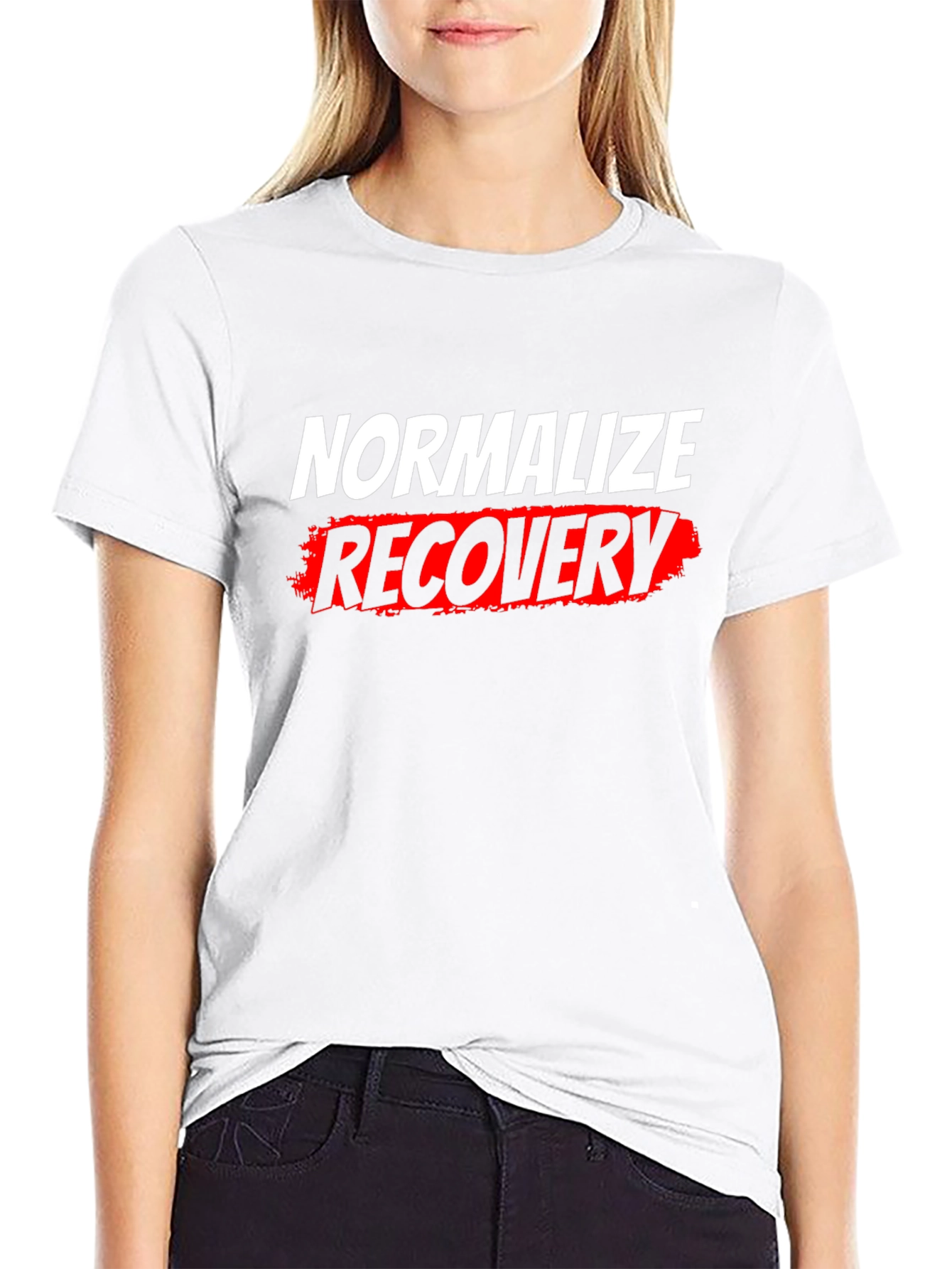 Normalize Recovery Graphic Tee - Black