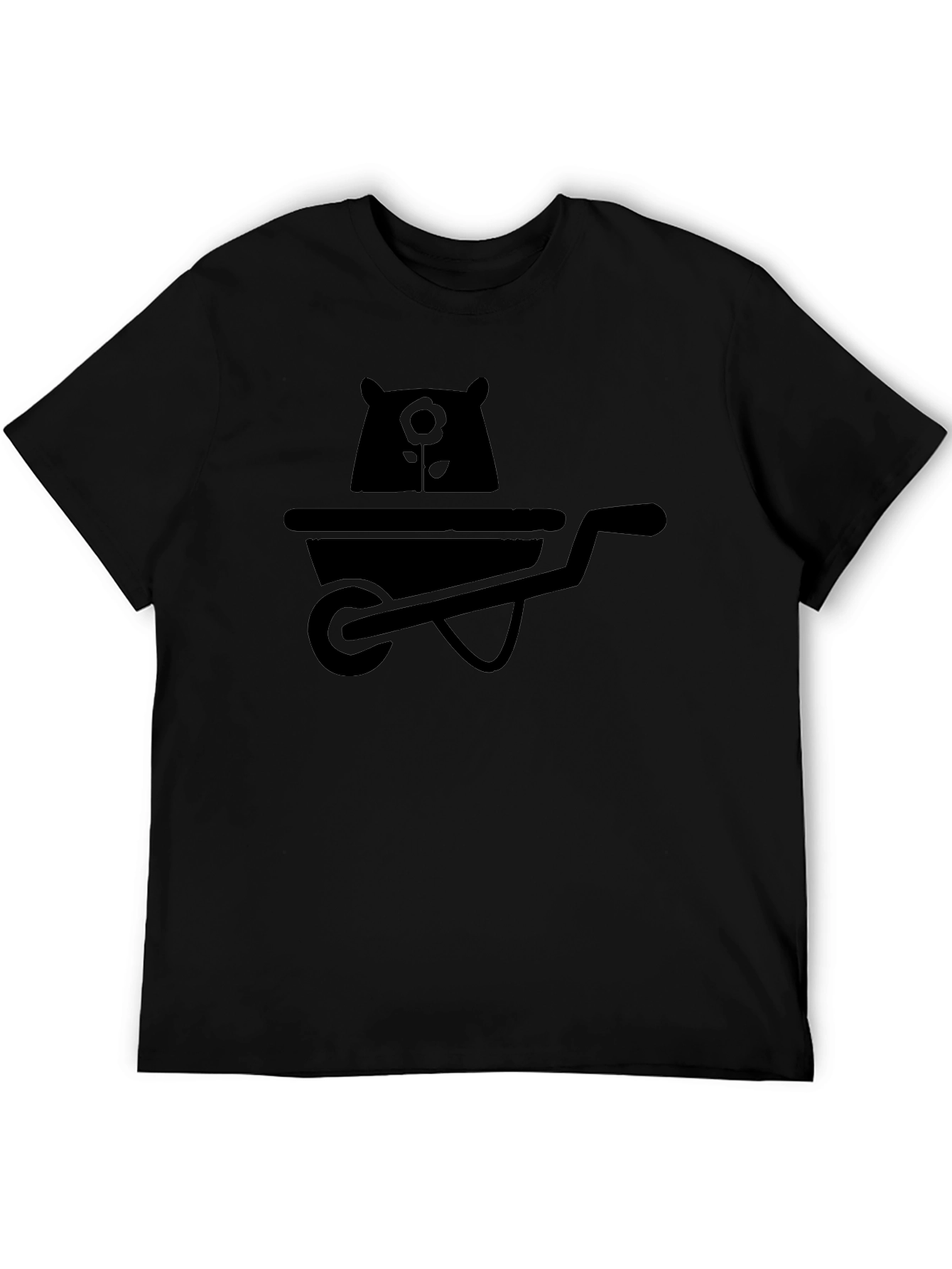 Wheelbarrow Bear Graphic Tee