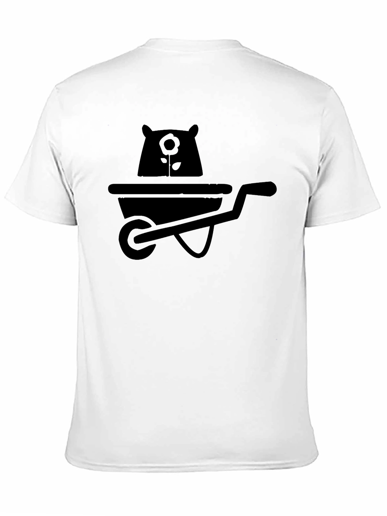 Wheelbarrow Bear Graphic Tee
