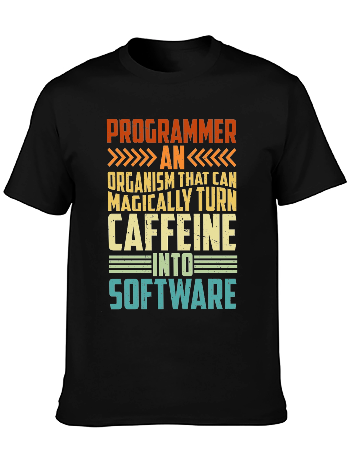 Programmer Caffeine Software Graphic Tee