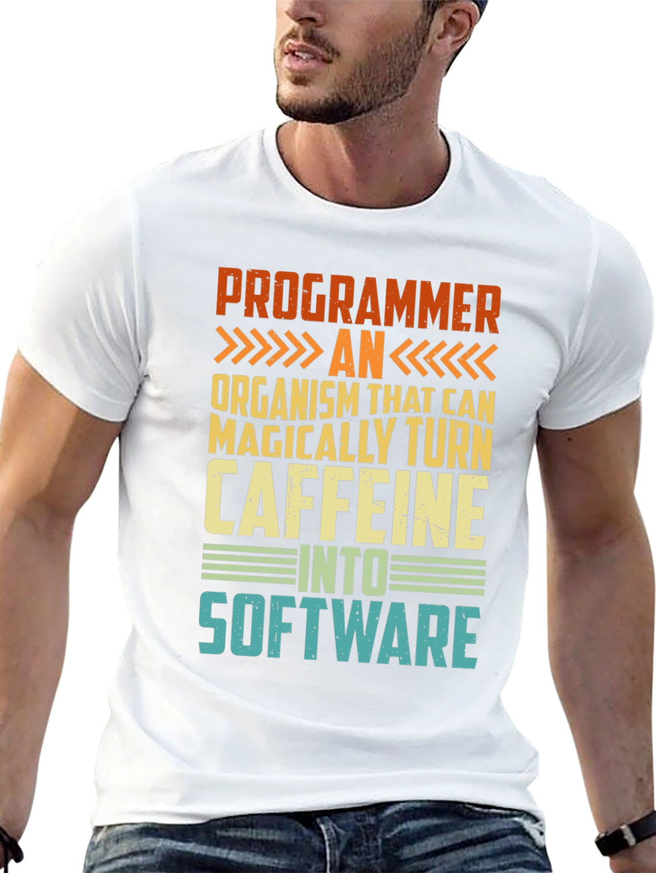 Programmer Caffeine Software Graphic Tee