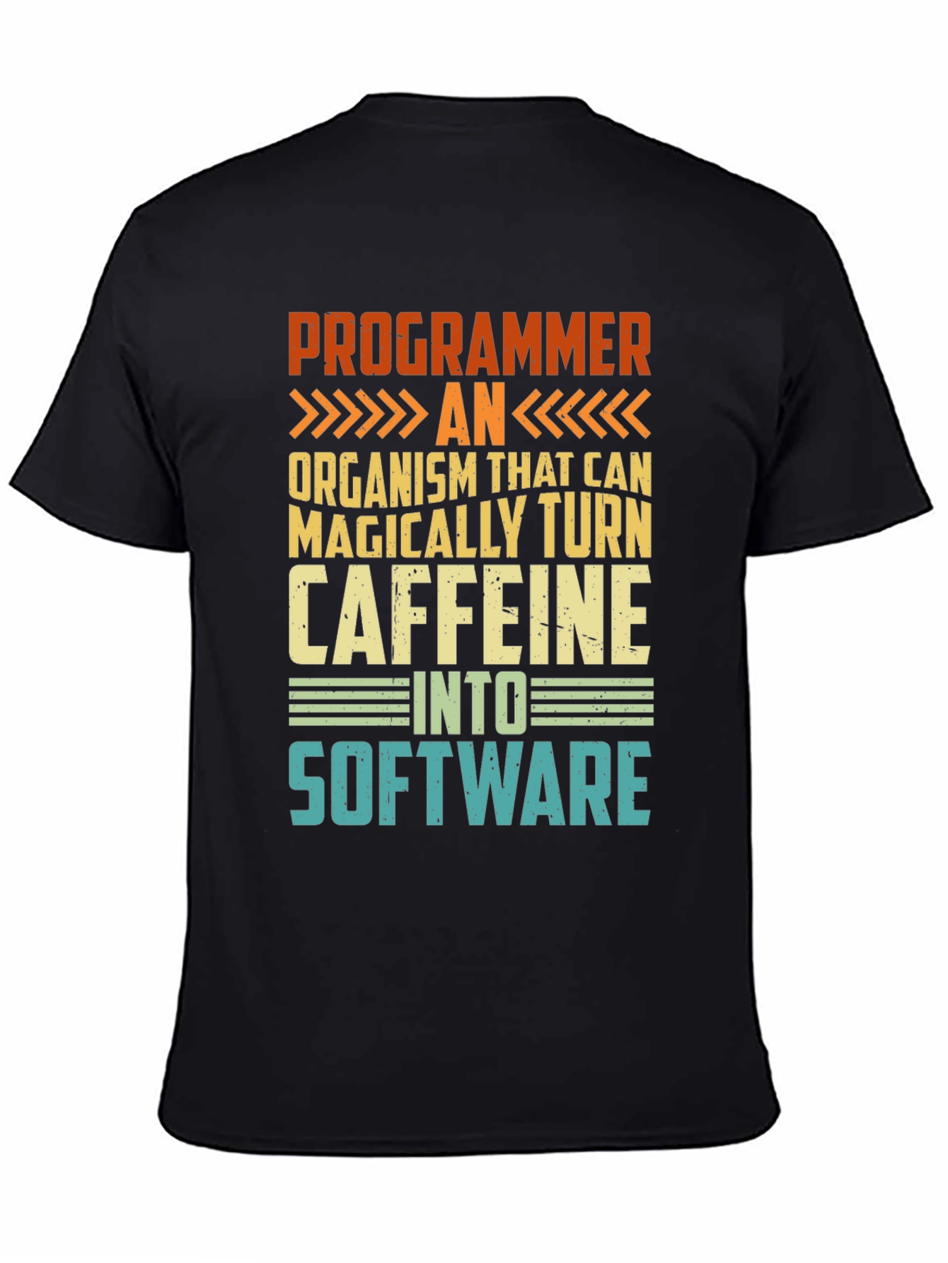 Programmer Caffeine Software Graphic Tee