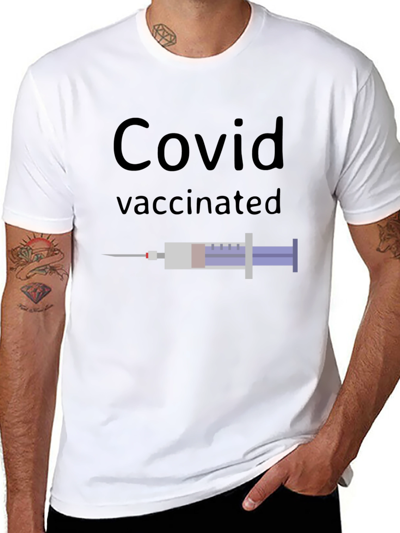 Covid Vaccinated T-Shirt