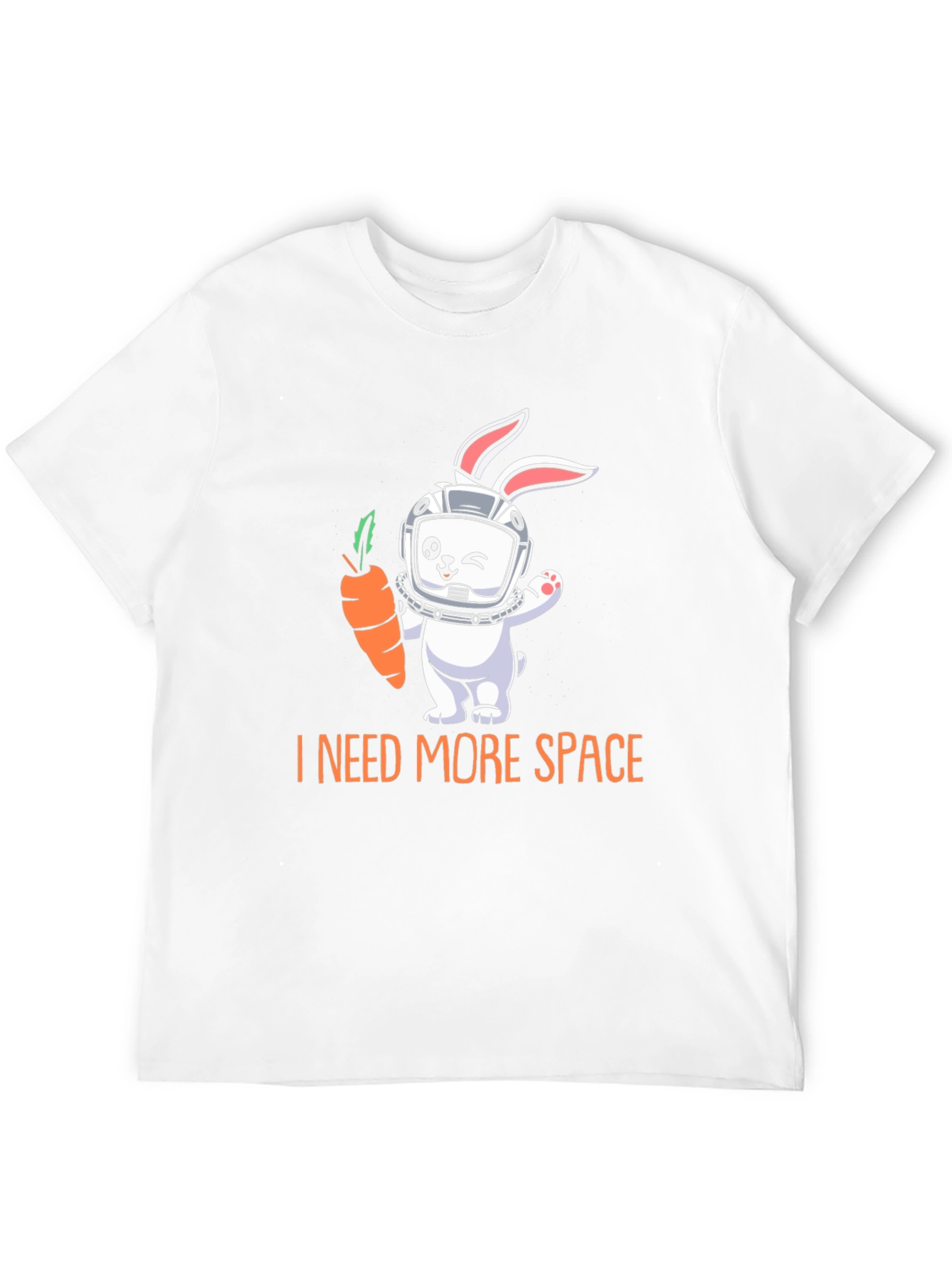 I Need More Space Rabbit Astronaut T-Shirt