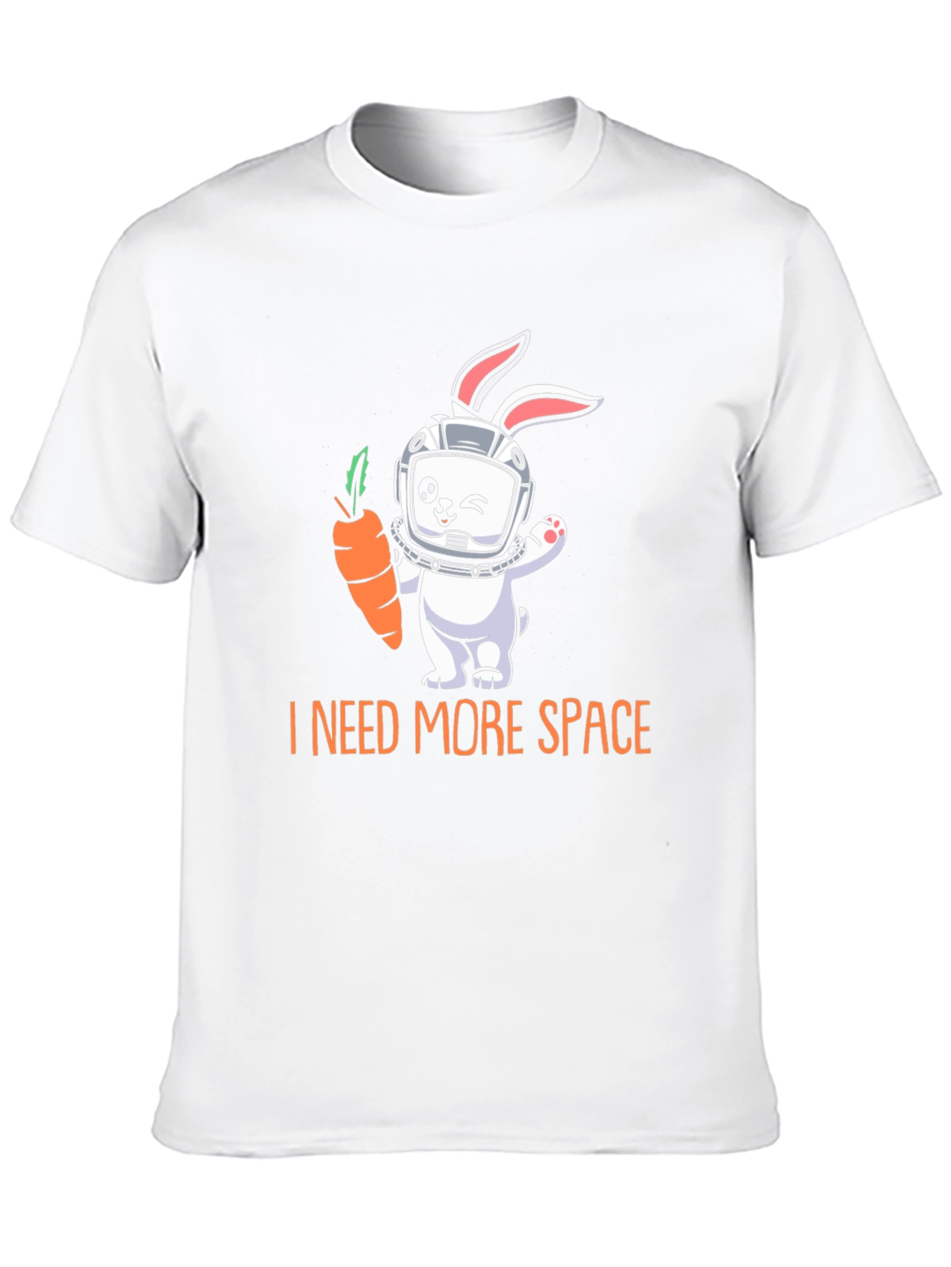 I Need More Space Rabbit Astronaut T-Shirt